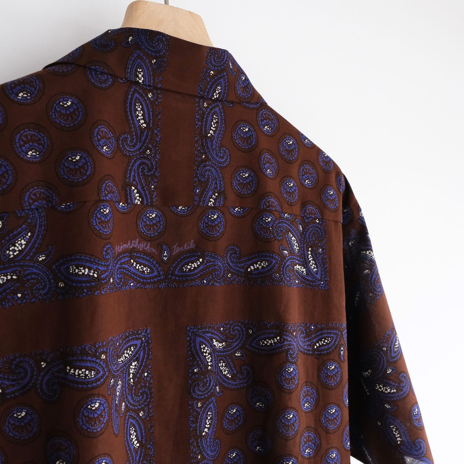 Paisley Summer Shirt -シャツ-（Brown / ブラウン）