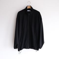 Wool Smooth Flannel Track Blouson -ブルゾン-（Black / ブラック）