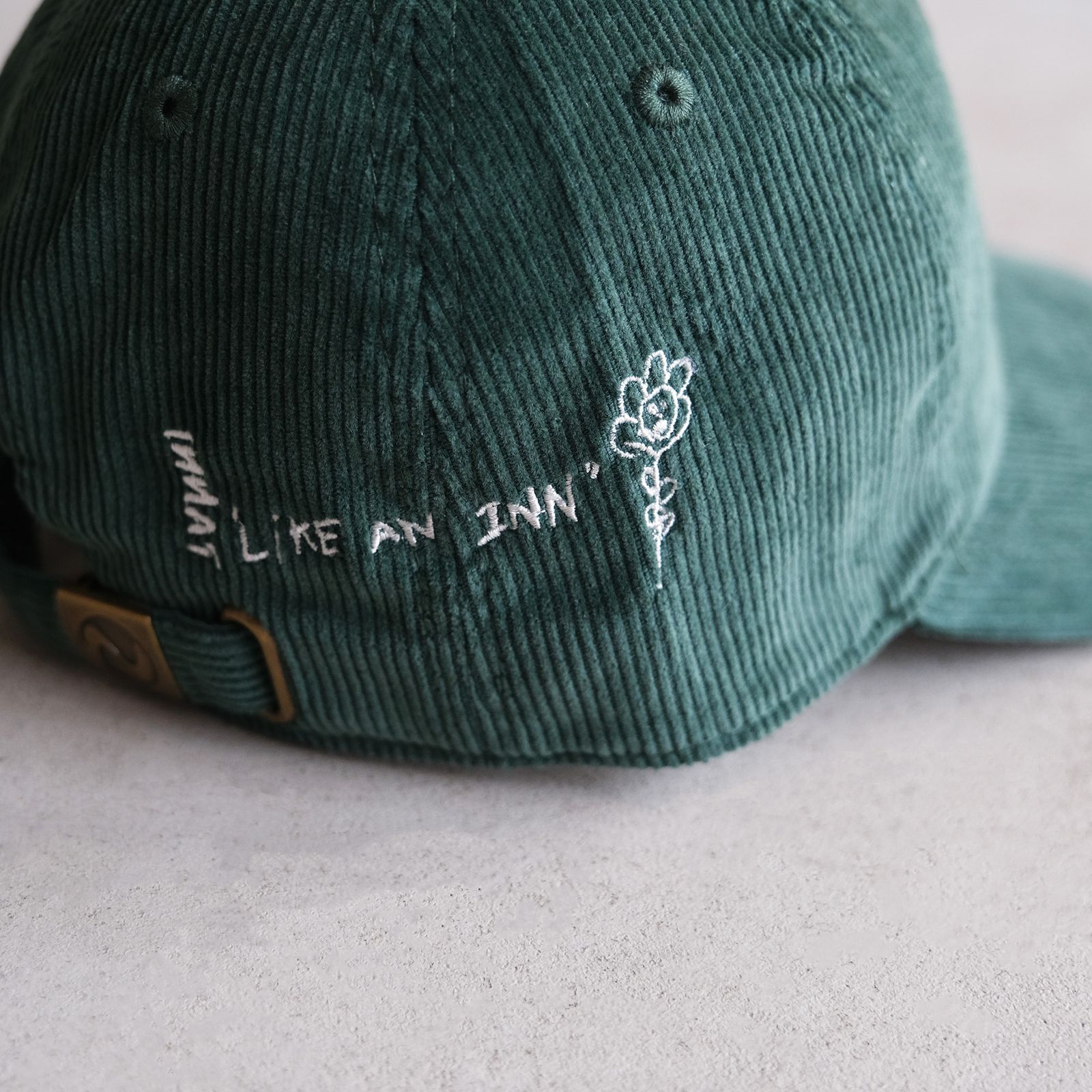 Embroidered Cap -キャップ-（Green / グリーン）