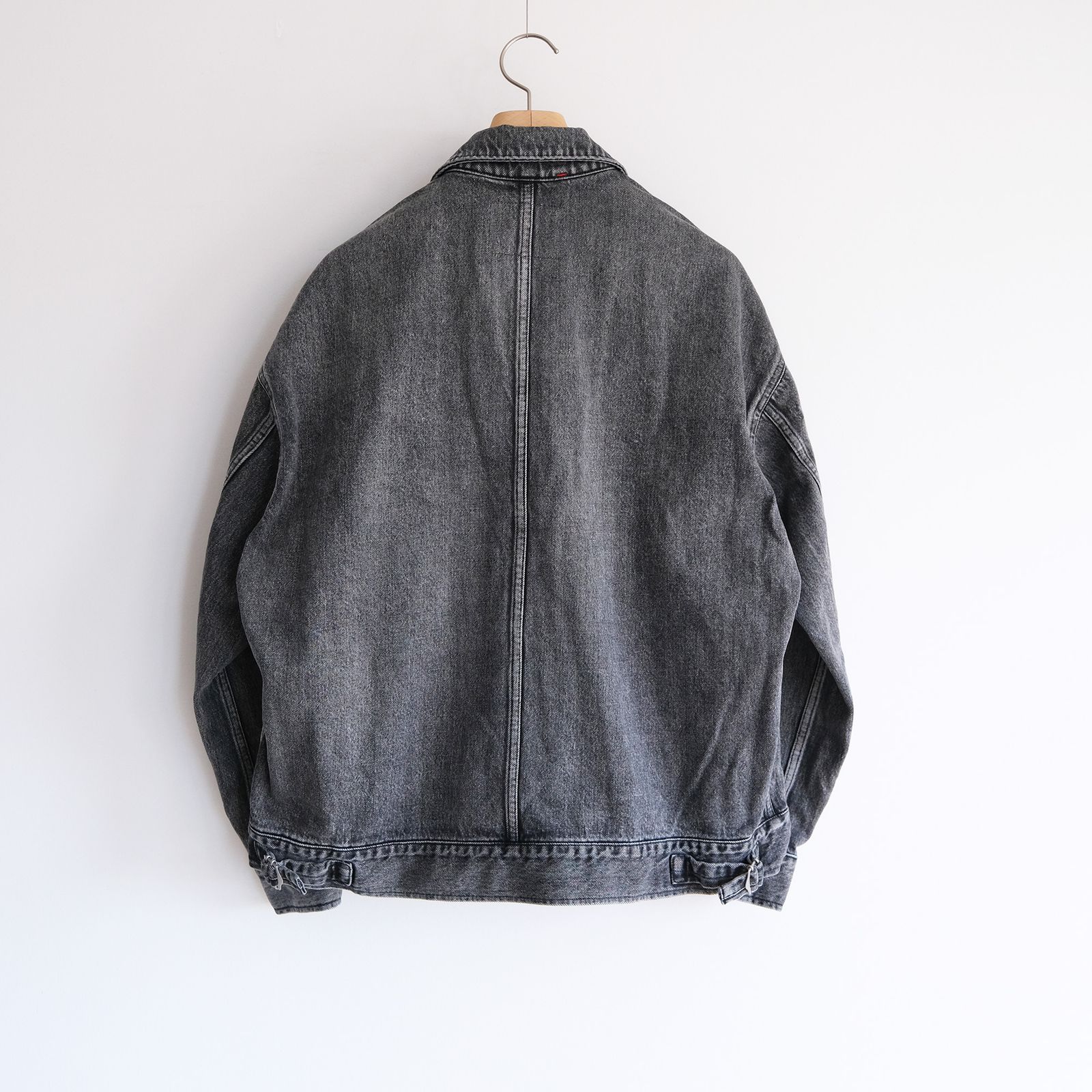 Selvage Denim Zip Jacket -デニムジャケット-（Black Light Fade / ブラックライトフェイド）