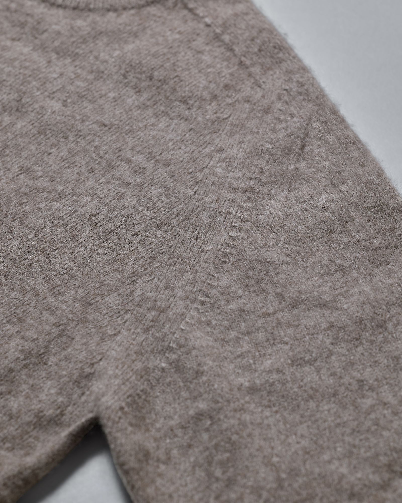 Knit Pullover -ニット-（Ash White / アッシュホワイト）