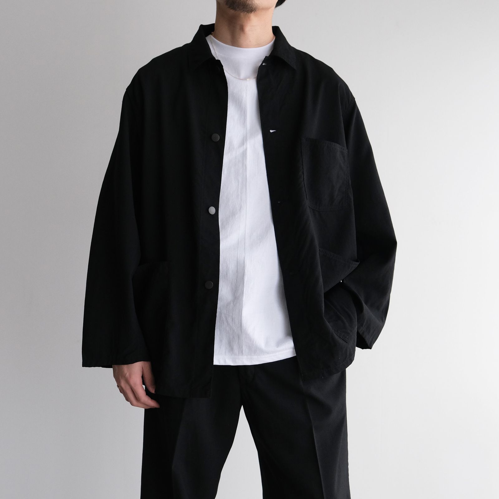 Wool Jacket -ジャケット-（Black / ブラック）