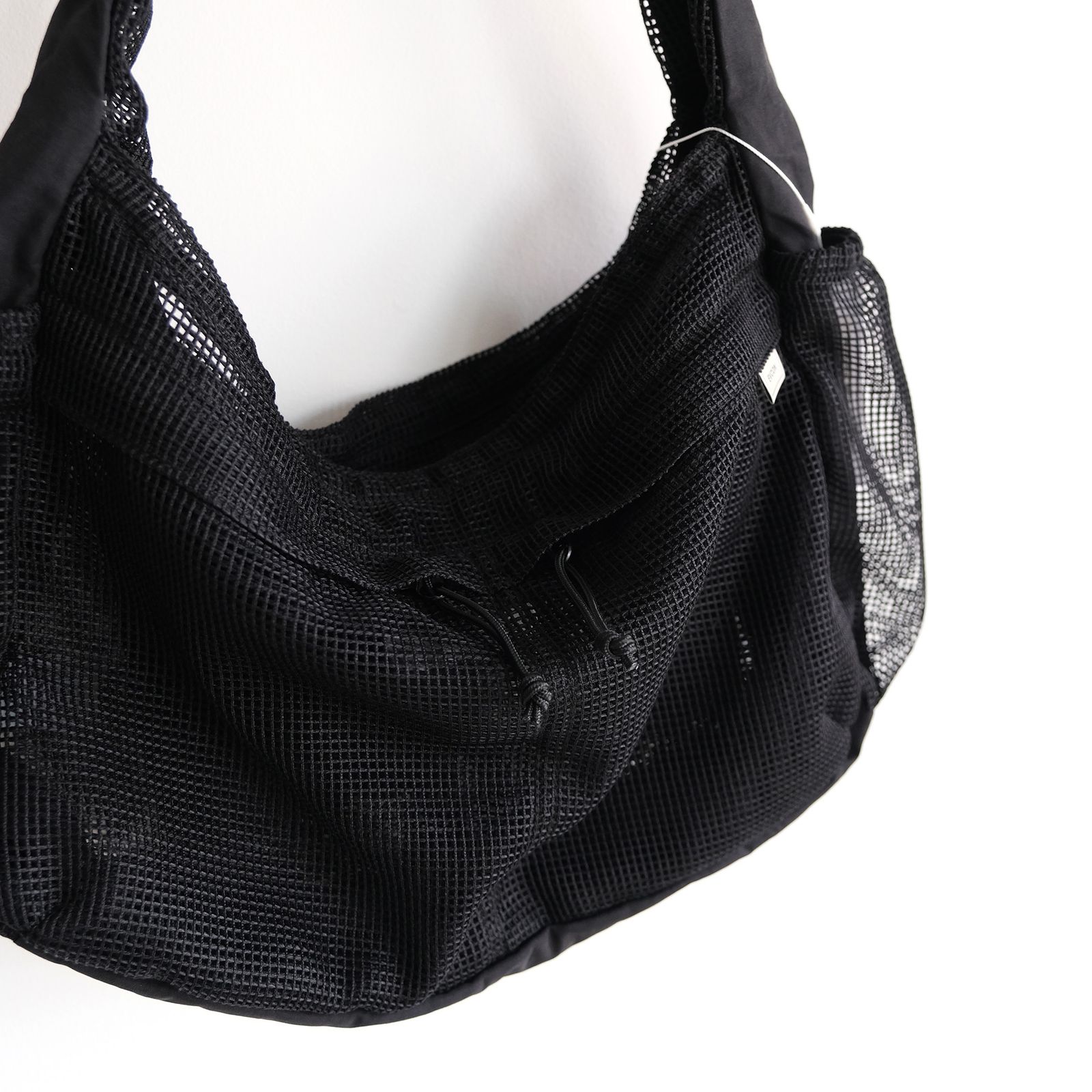 Mesh Shoulder Bag -バッグ-（Black / ブラック）