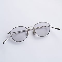 "KOUGETSU" Plutinum Silver × Clear to D.Gray (調光モデル) -サングラス-