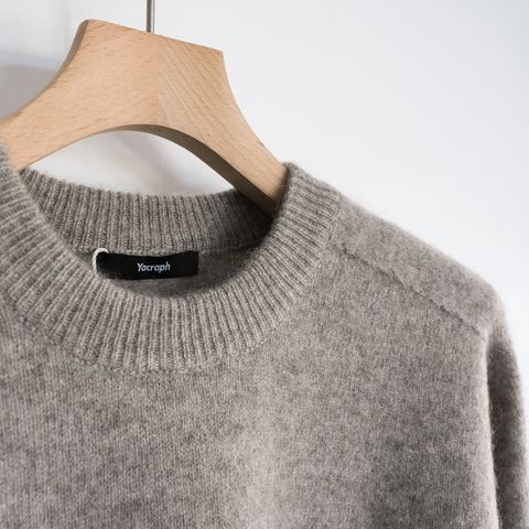Knit Pullover -ニット-（Ash White / アッシュホワイト）