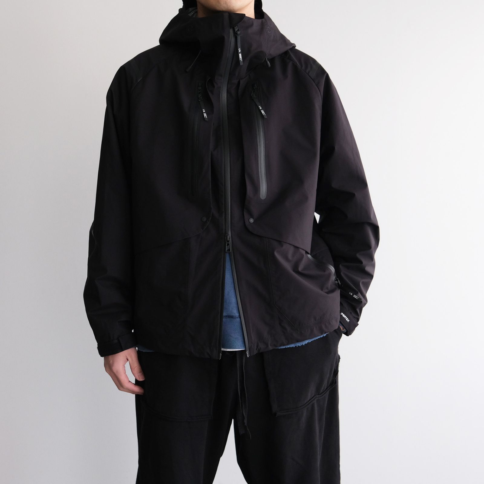 Pertex Waterproof Layering JK -ジャケット-（Black / ブラック）