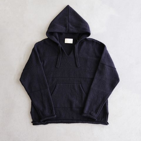 Mexican Knit Hoodie -ニット-（Black / ブラック）