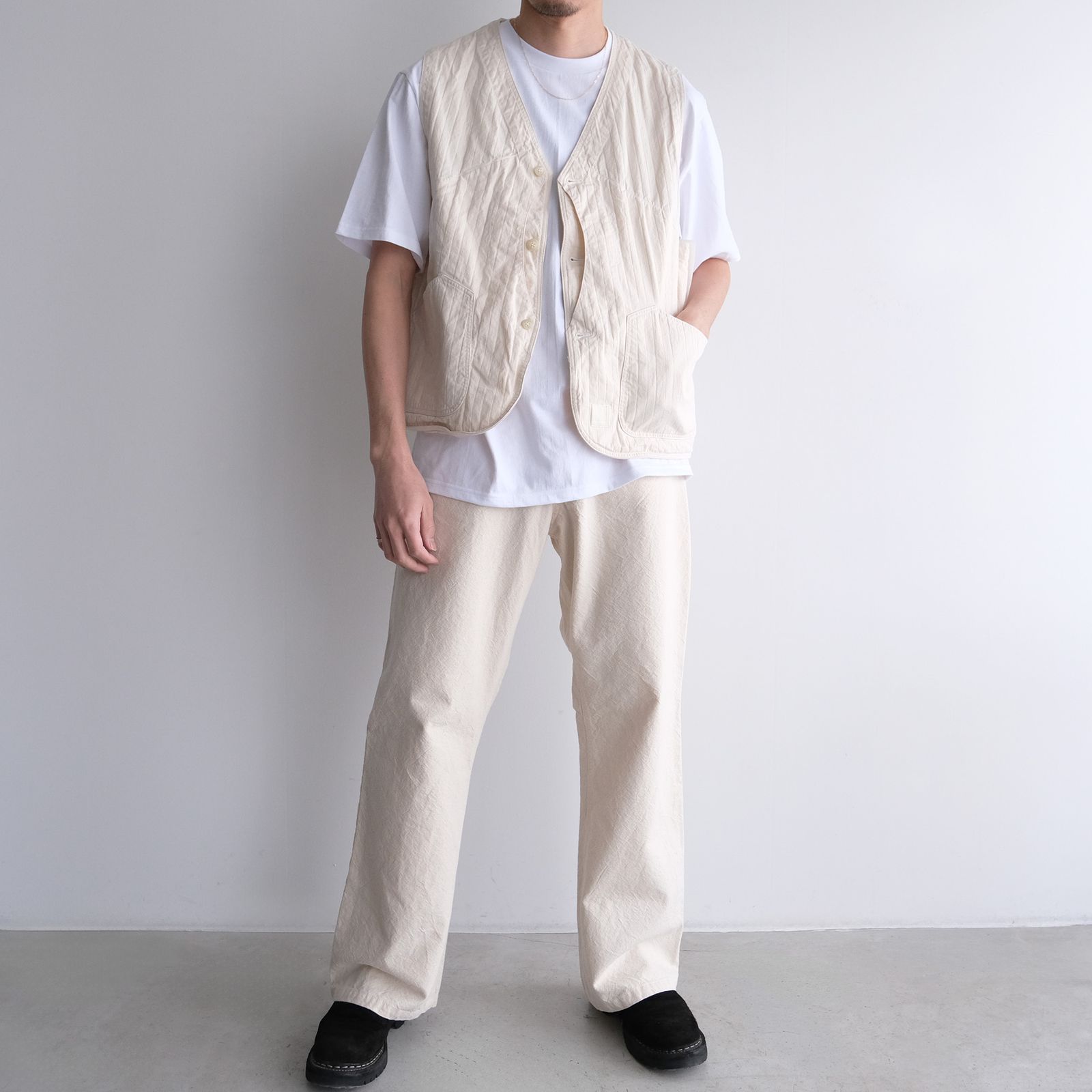 Hunting Vest -ジャケット-（Natural / ナチュラル）