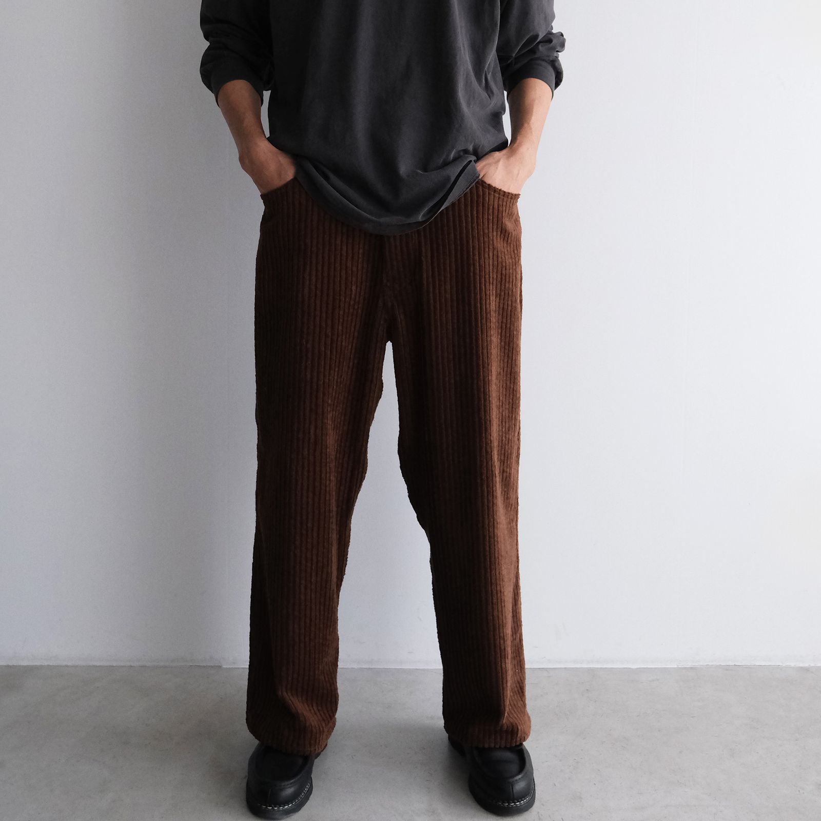 Corduroy Pants -パンツ-（Brown / ブラウン）
