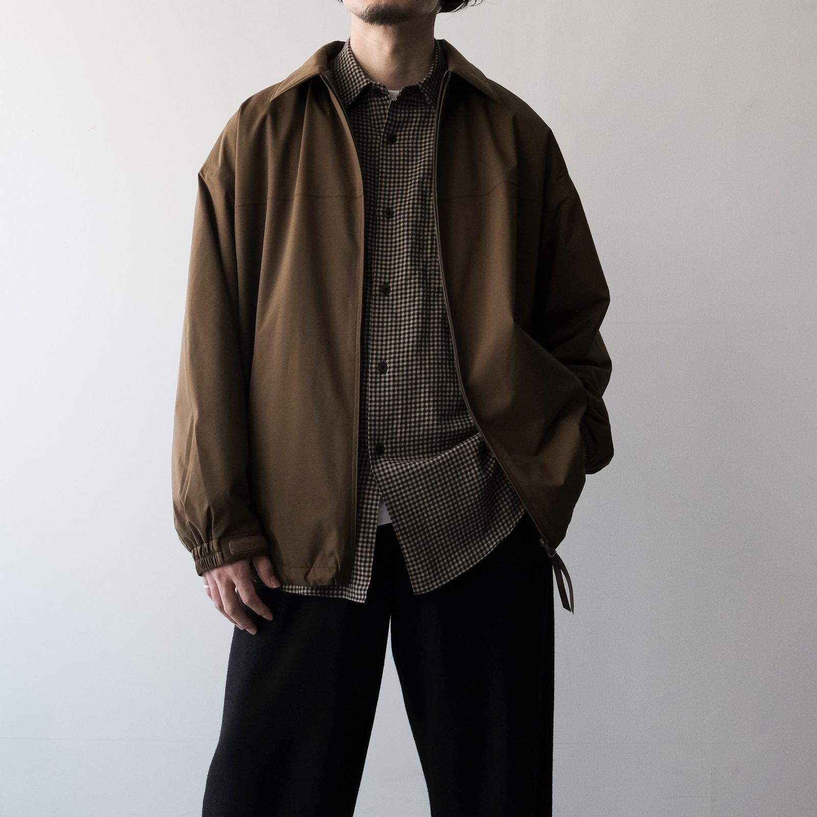 PERTEX SHIELD Light Thermo Zip-Up Jacket -ブルゾン-（Brown / ブラウン）GM263-30270
