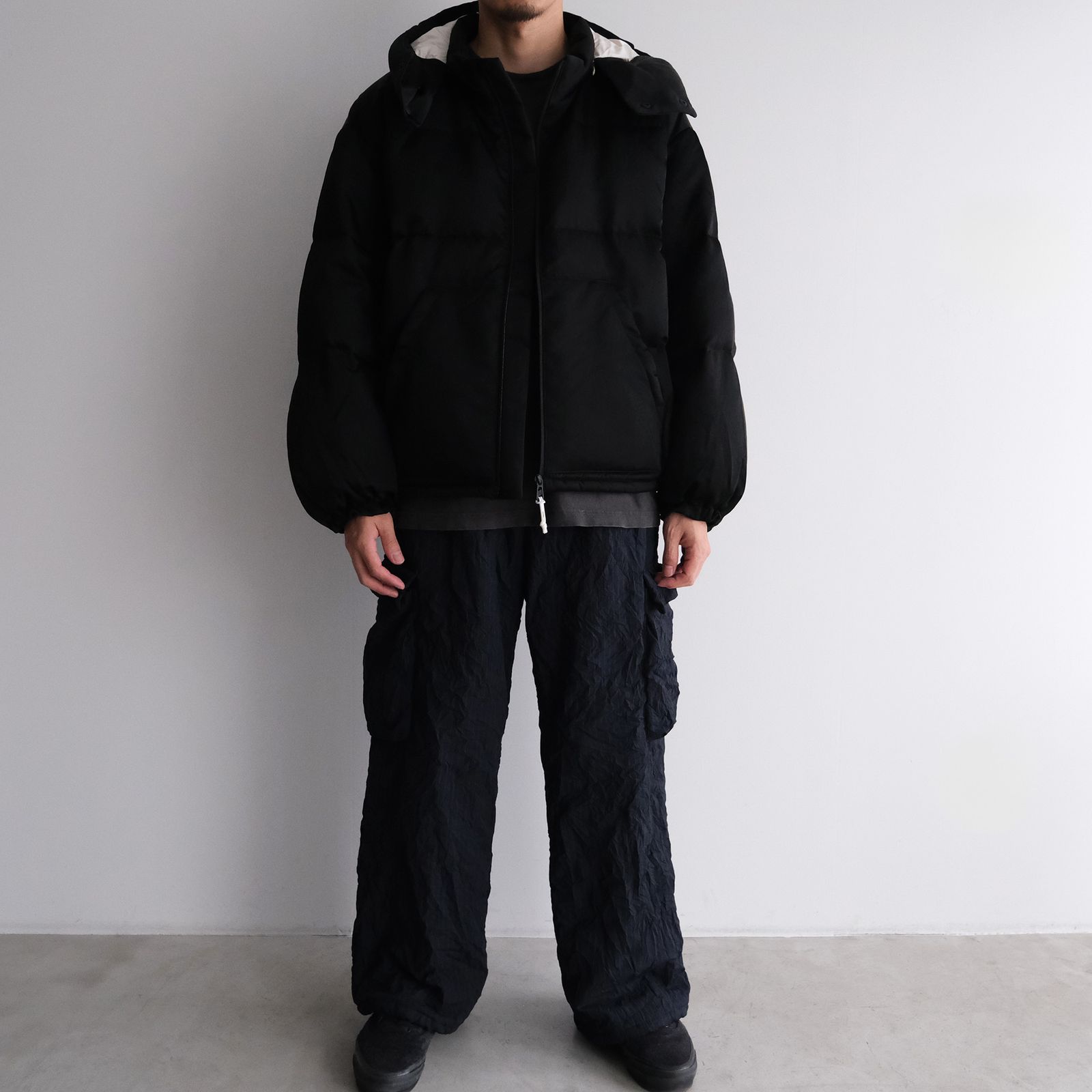 Hoodie Puffer Jacket（F/CE.×DIGAWEL）-ジャケット-（Black / ブラック）