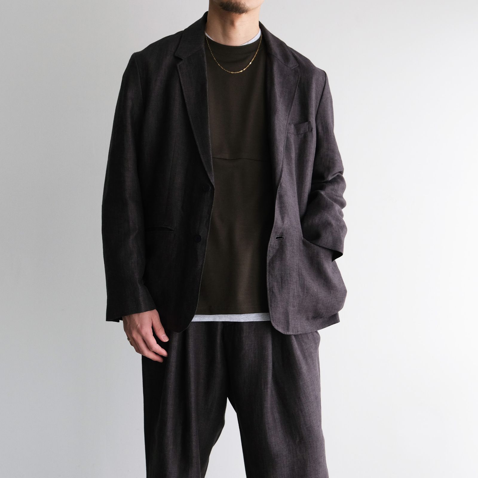 Earl Jacket -ジャケット-（Charcoal / チャコール）