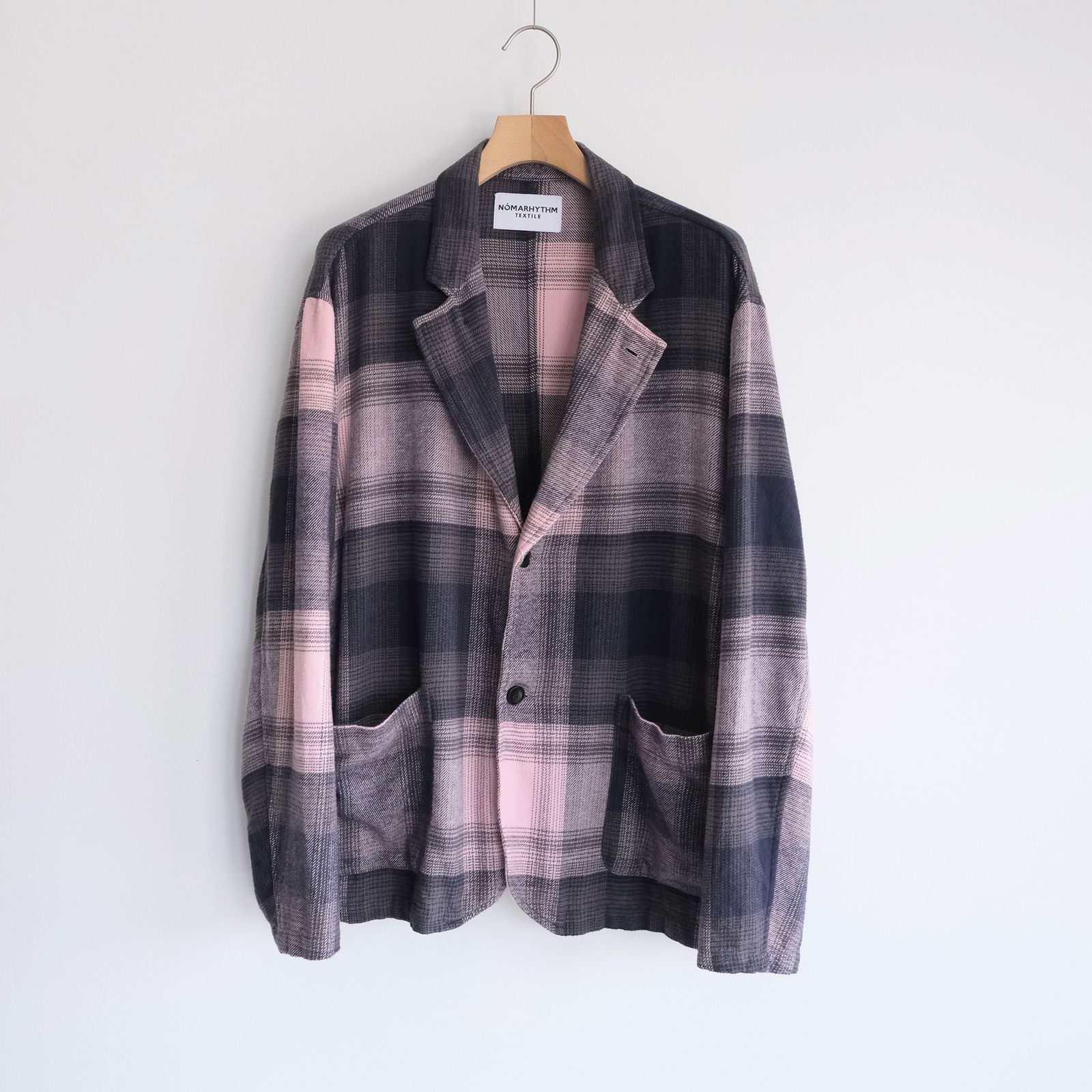 Check Jacket -テーラードジャケット-（Pink / ピンク）
