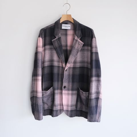 Check Jacket -テーラードジャケット-（Pink / ピンク）