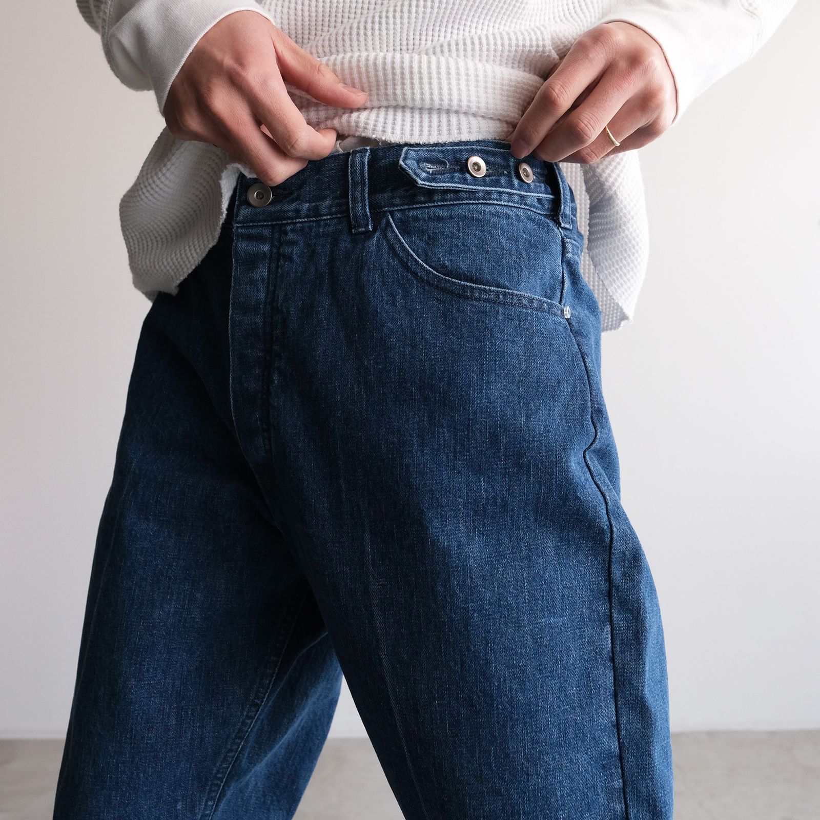 Denim Boot 5P Pants -パンツ-（Blue / ブルー）