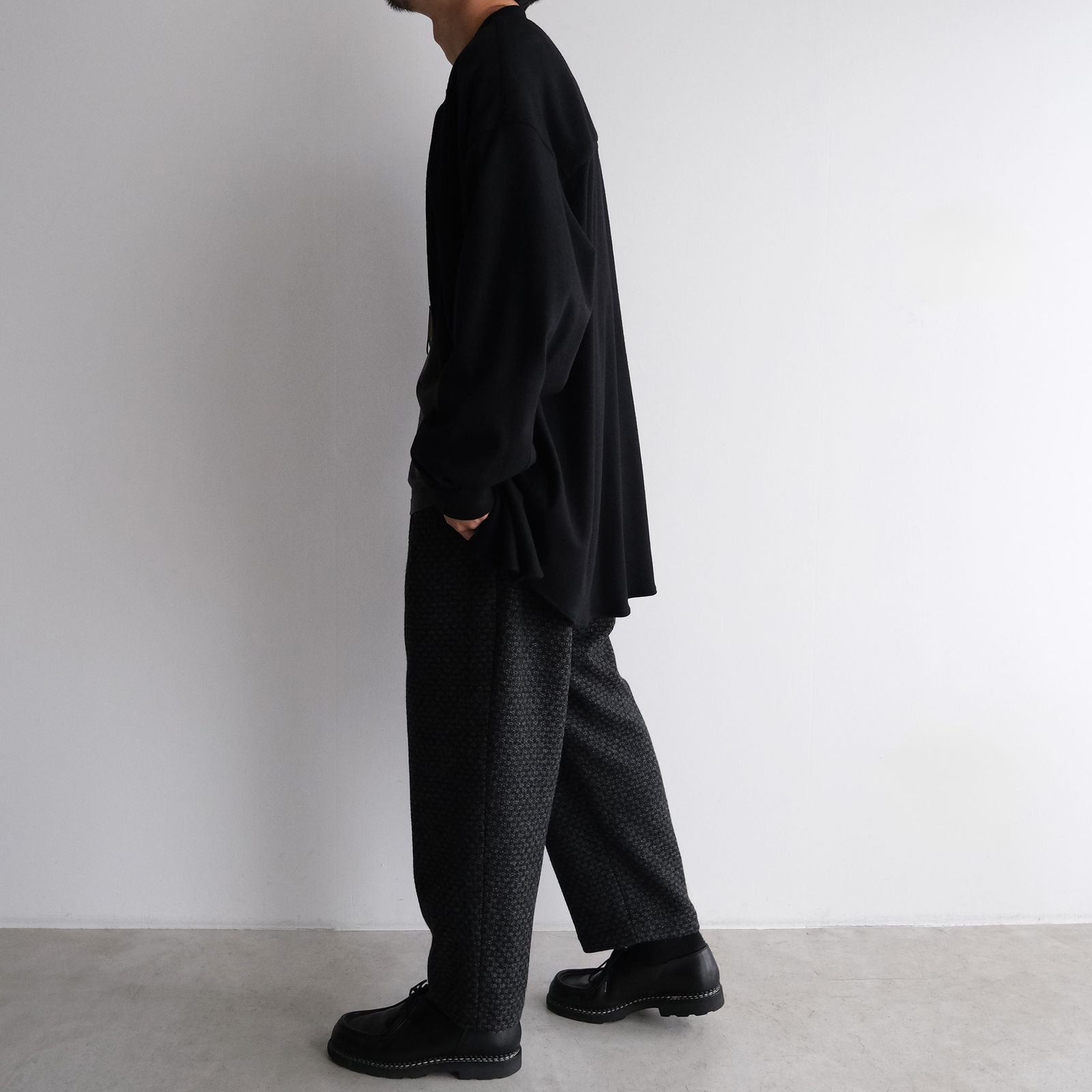 Bumpy Pants -パンツ-（Charcoal / チャコール）