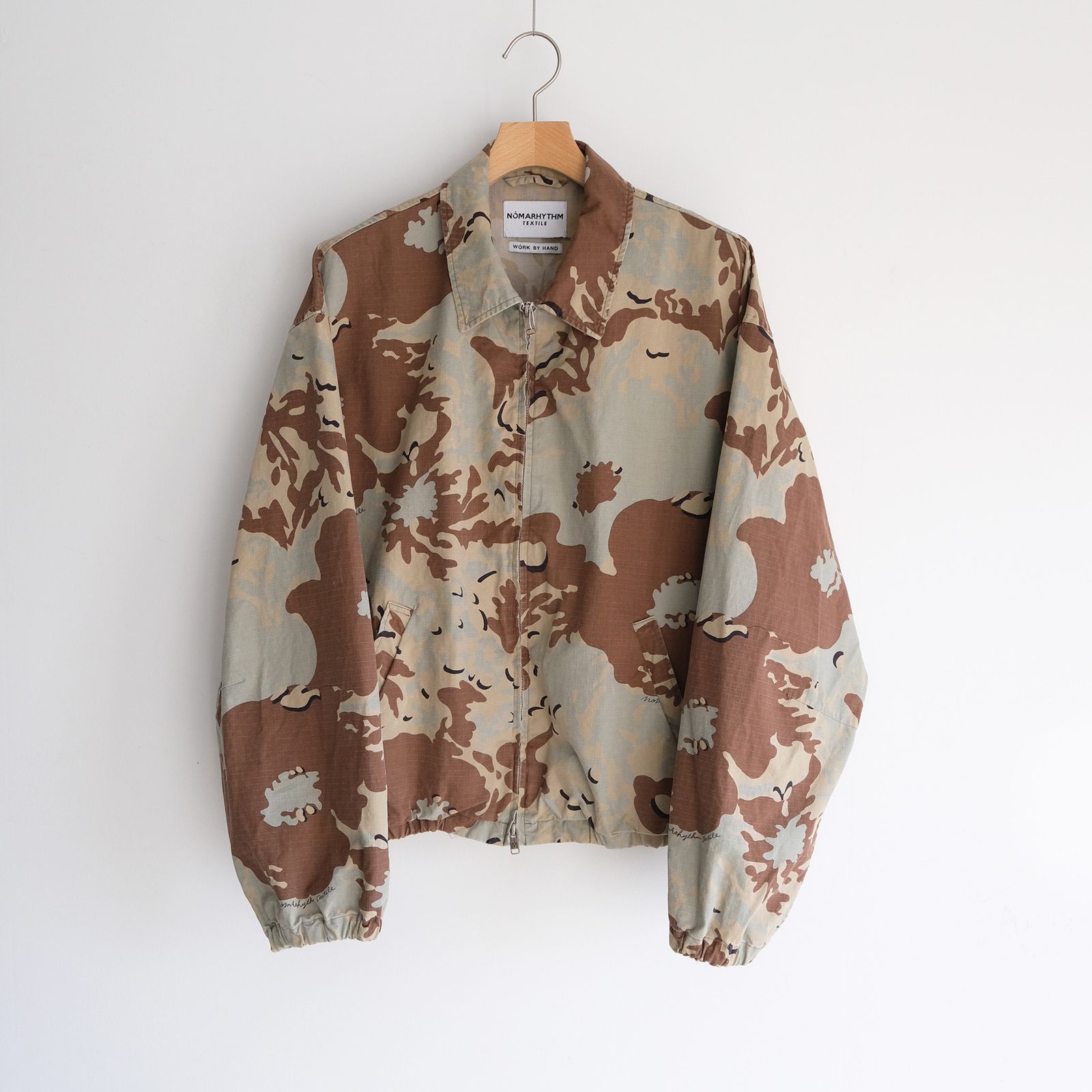 Camo Flower Blouson -ジャケット-（Beige / ベージュ）