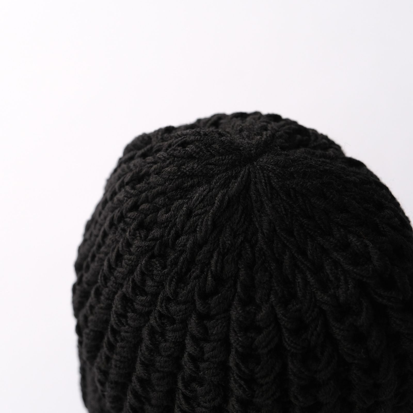 Big Knit -ニットキャップ-（Black /ブラック）