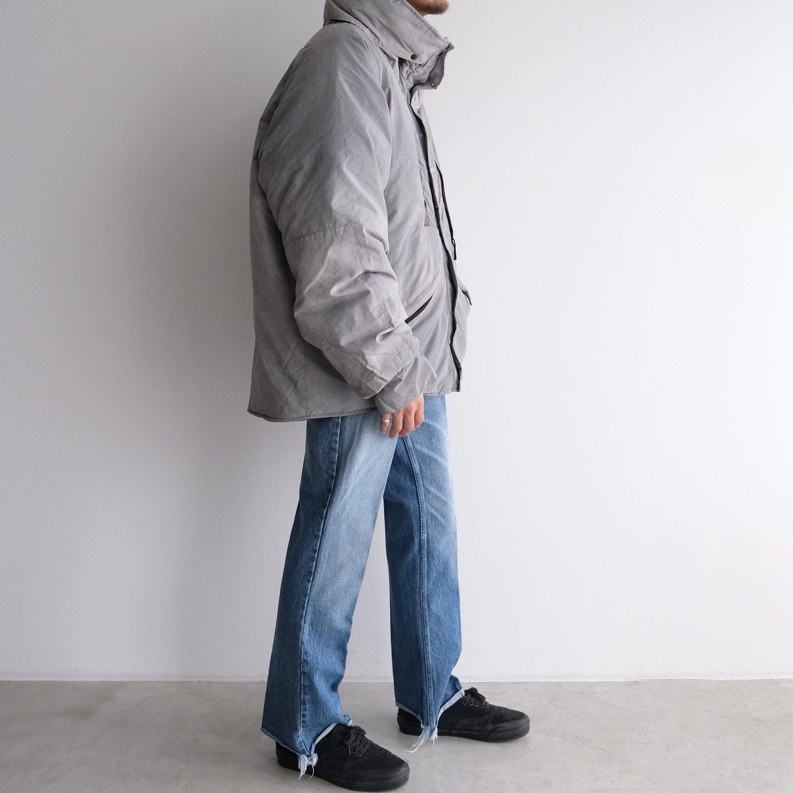Garment Dyed Makalu Down Jacket -ジャケット-（Gray / グレー）