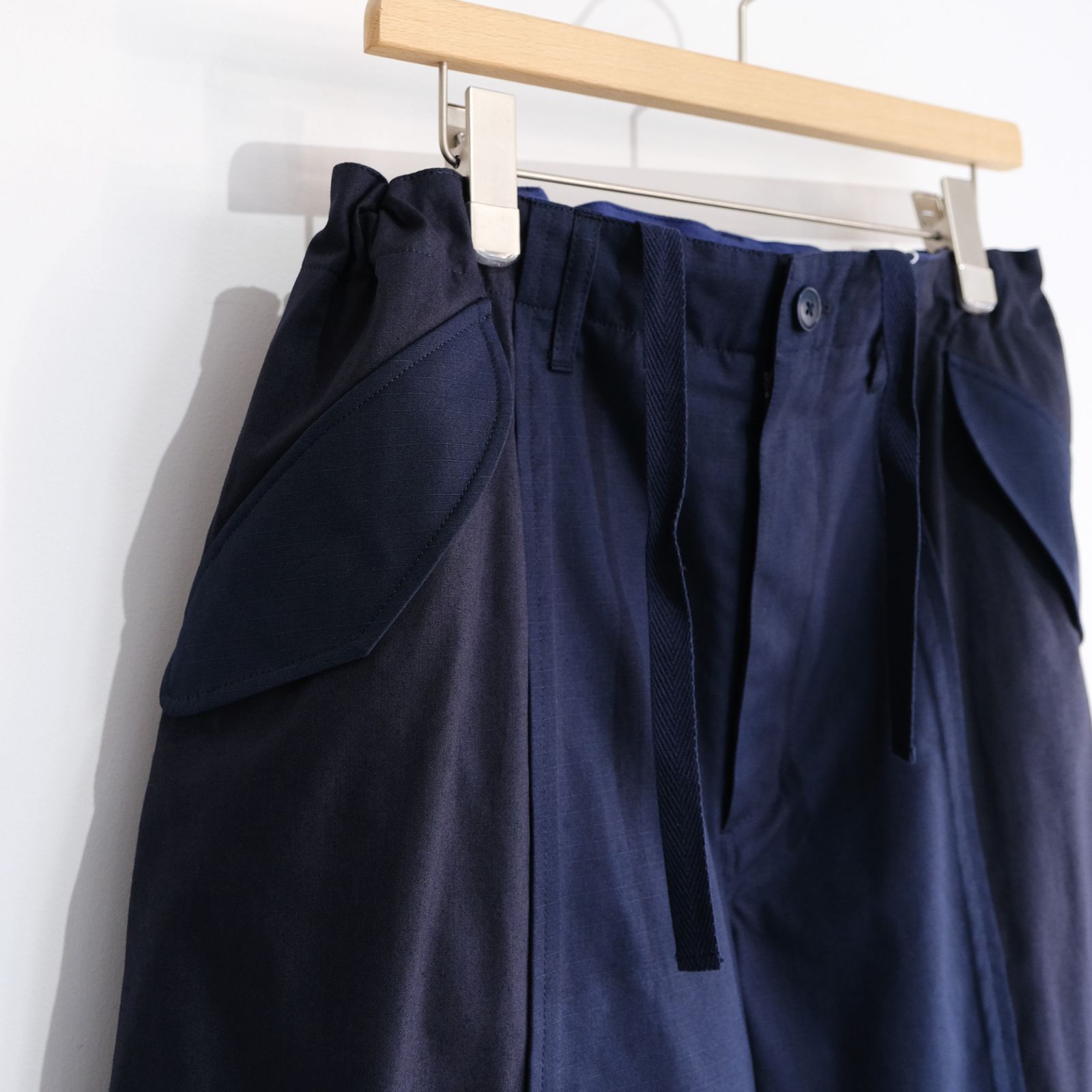 『Blocked Work Pants』-パンツ-（Navy / ネイビー）