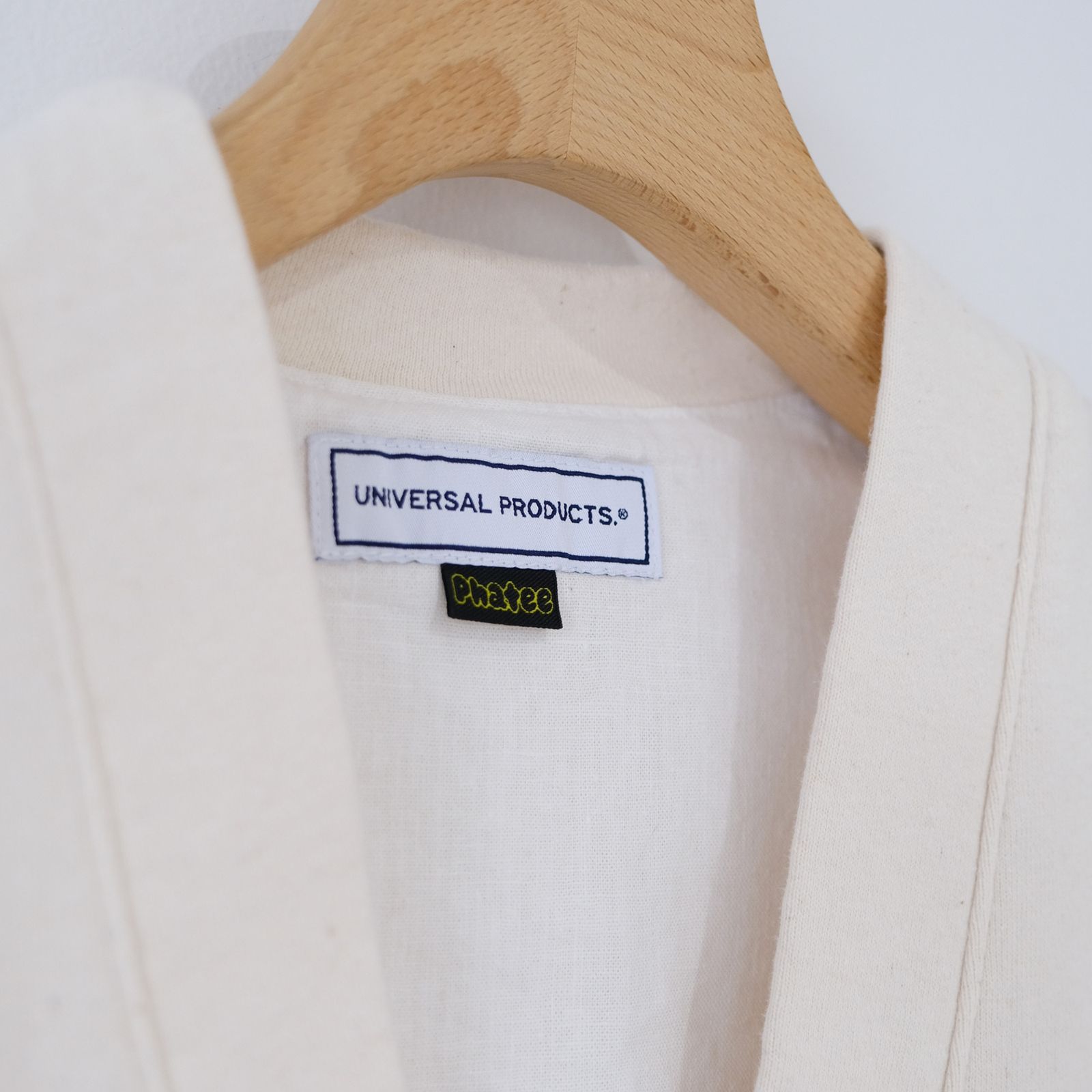 Phatee Hemp Sweat Cardigan -カーディガン-（Ivory / アイボリー）