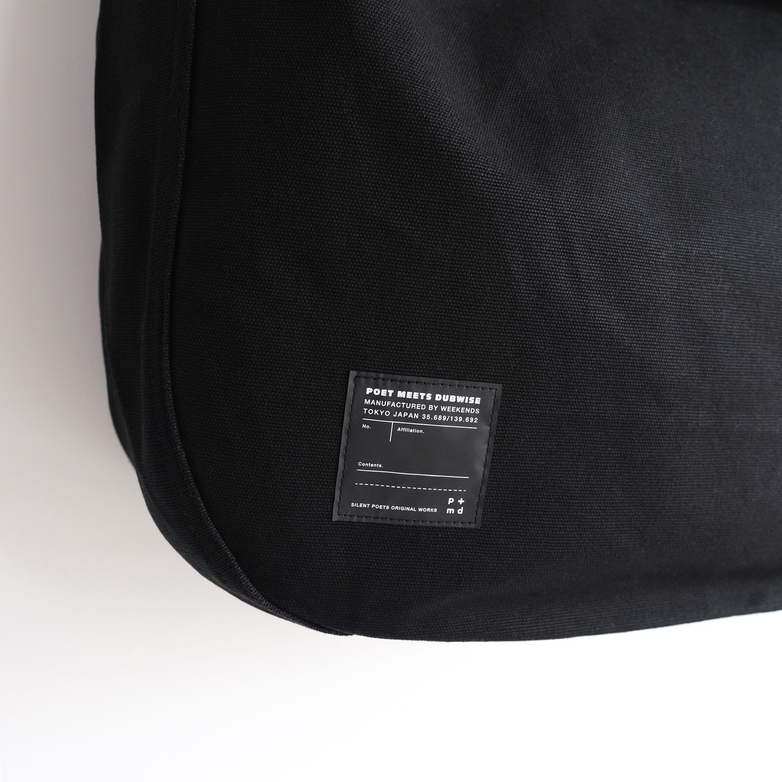 PMD Shoulder Bag -ショルダーバッグ-（Black / ブラック）