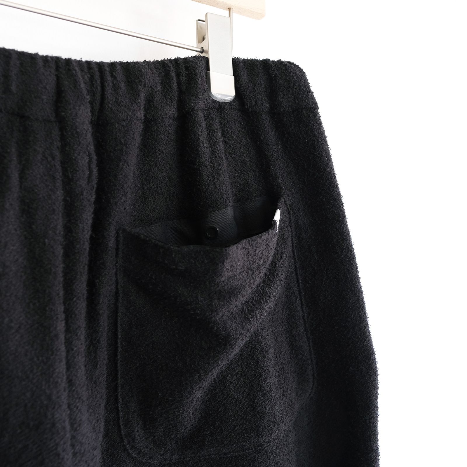 "towel Cloth Shorts Pants" -ショーツ-（Black / ブラック）