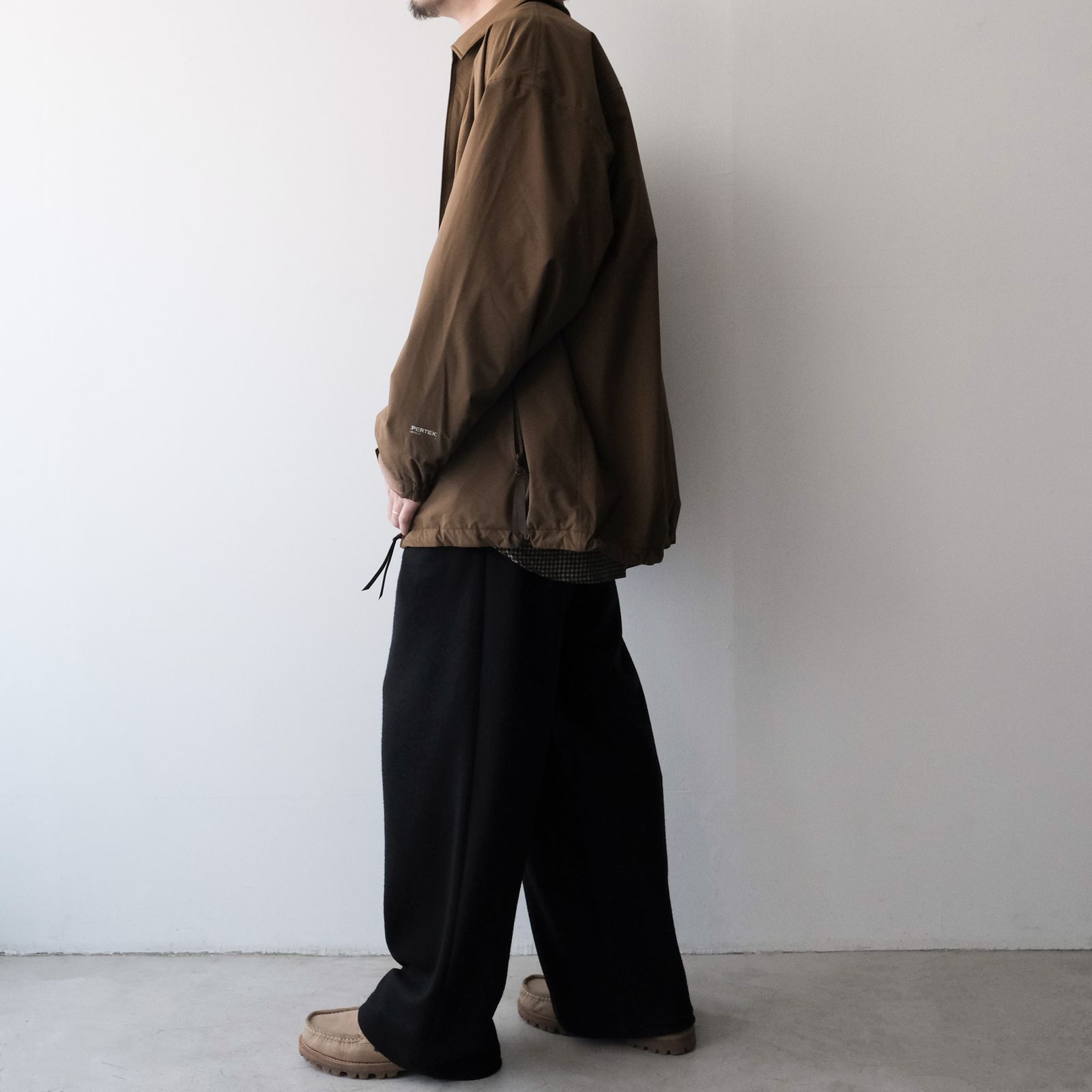 PERTEX SHIELD Light Thermo Zip-Up Jacket -ブルゾン-（Brown / ブラウン）GM263-30270