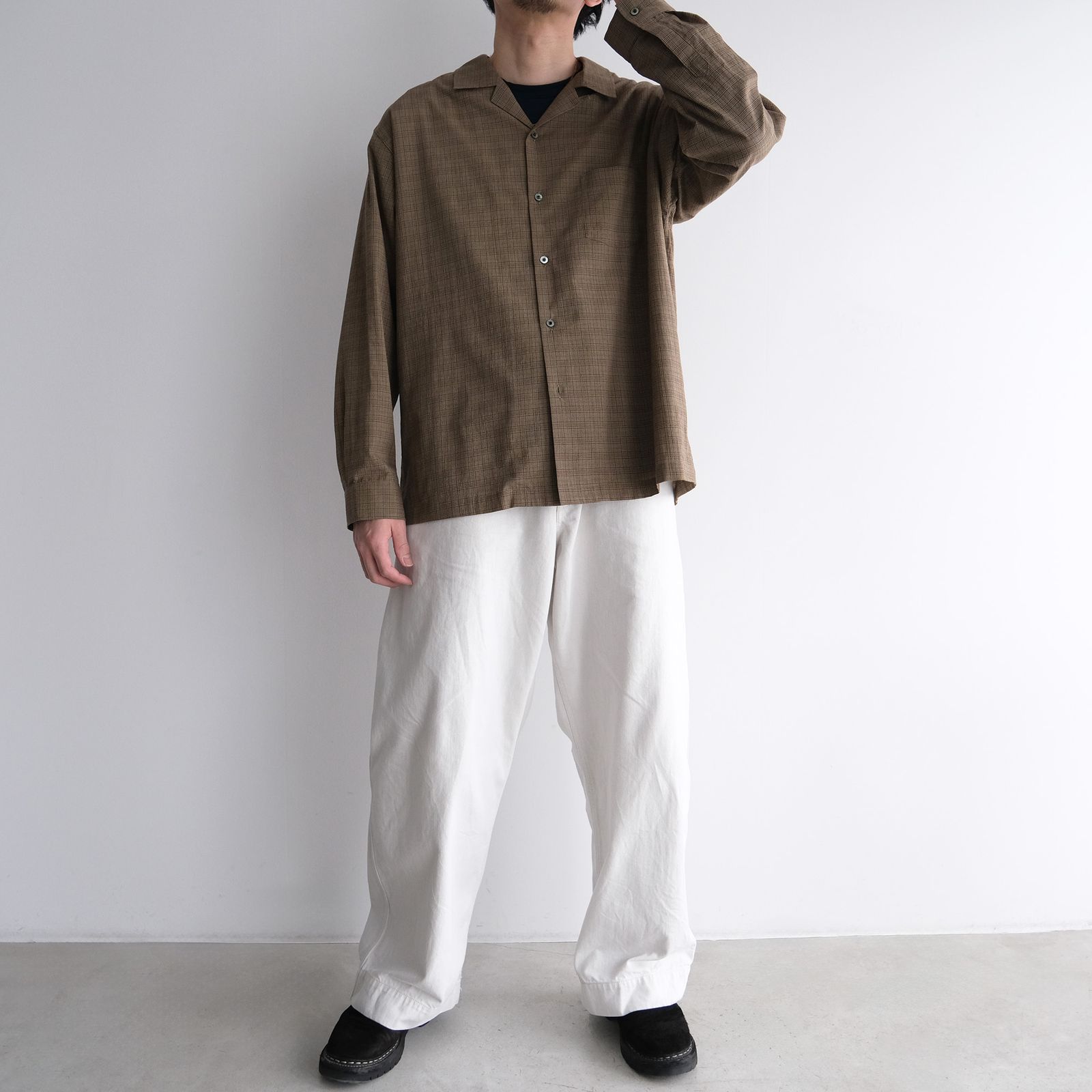 Senkou Hanabi -シャツ-（Khaki / カーキ）