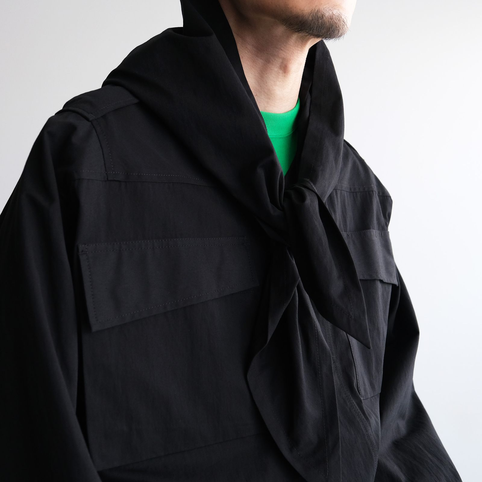 Haori Miritary：Jacket -ジャケット-（Black / ブラック）