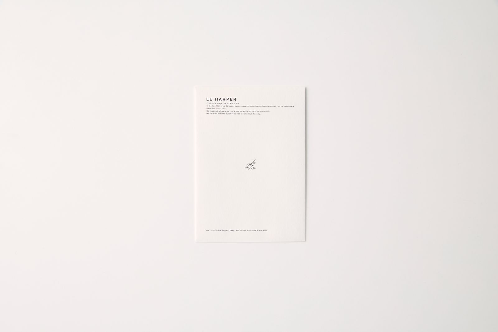 Le Harper -ぺーパーフレッシュナー-（Le Corbusier / ル コルビュジェ）
