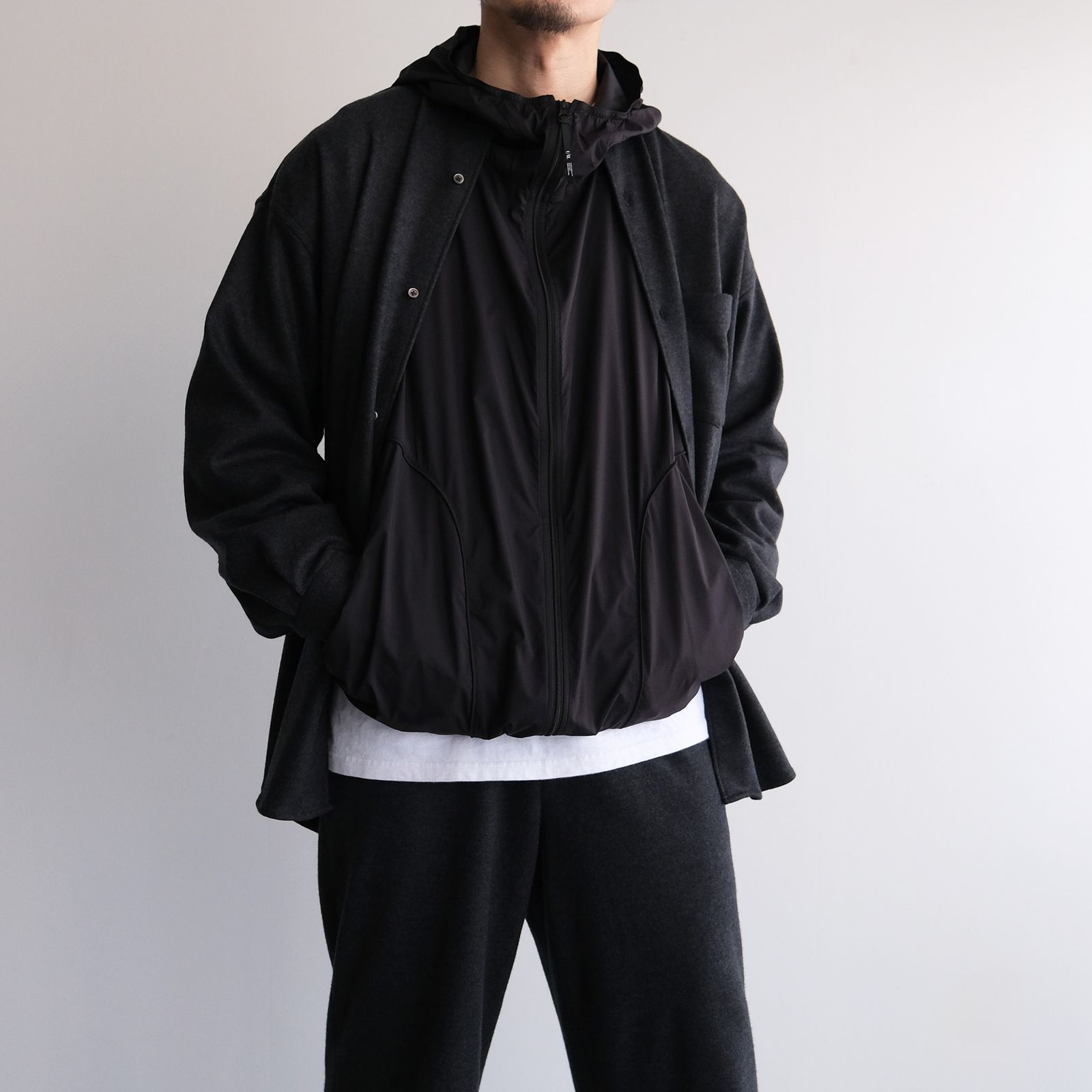 Stowable Light Weight Jacket -ジャケット-（Black / ブラック）