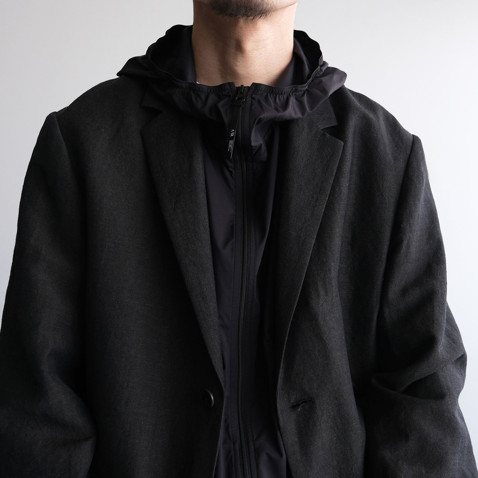 Stowable Light Weight Jacket -ジャケット-（Black / ブラック）