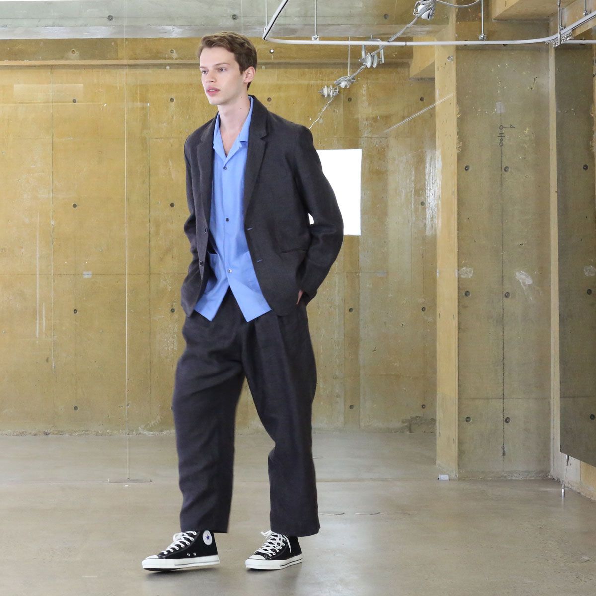 Earl Jacket -ジャケット-（Charcoal / チャコール）