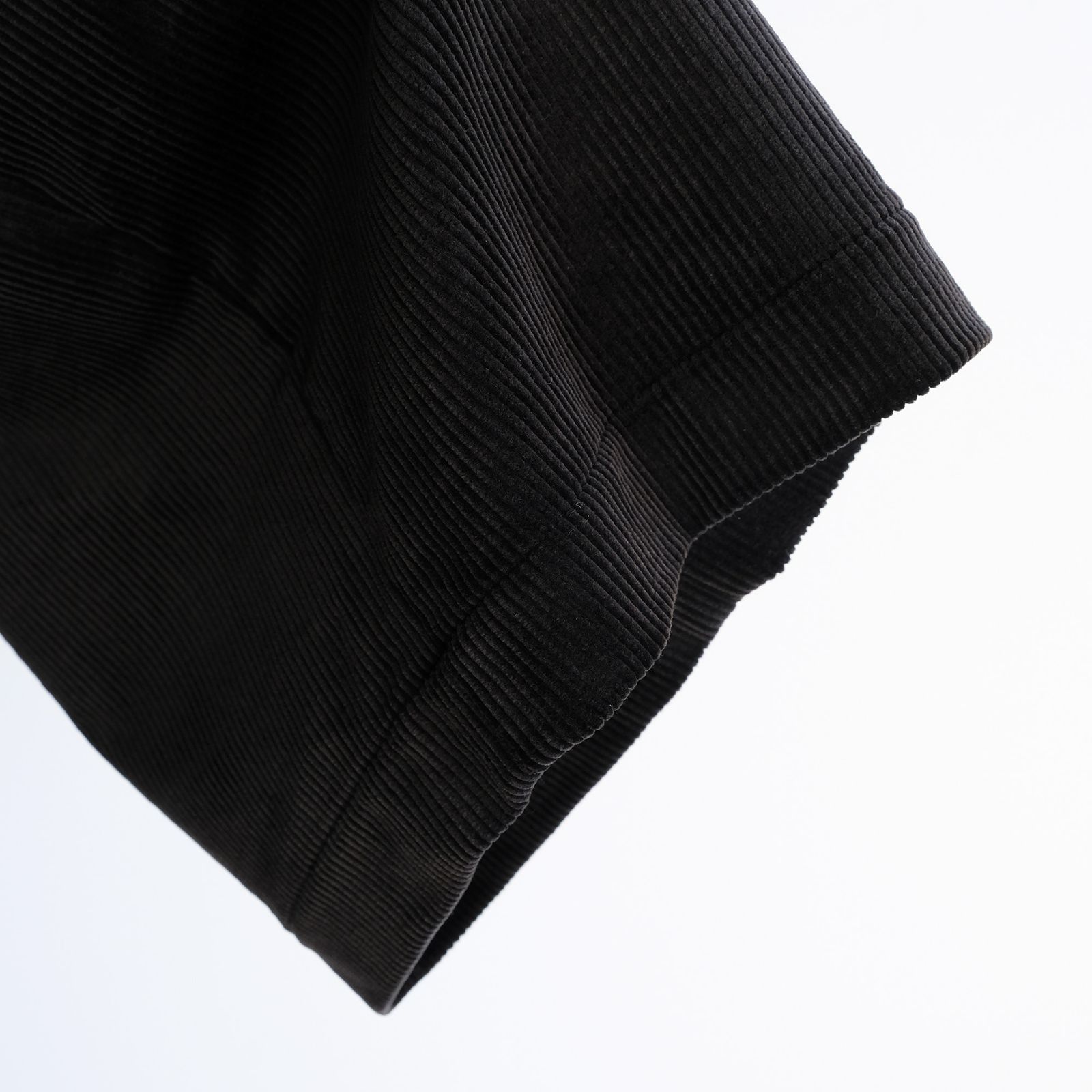 Suvin Corduroy Wide Straight Trousers -パンツ-（Black / ブラック）GU263-40213B