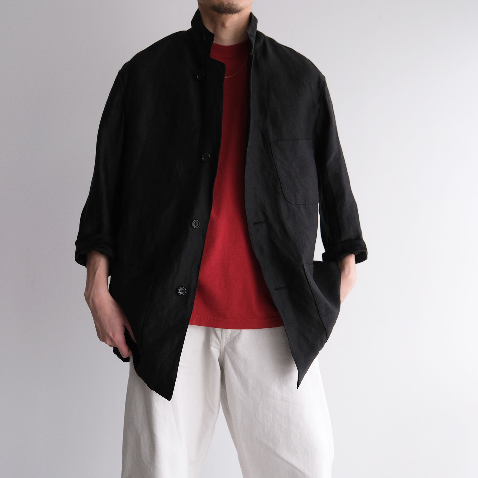 MINE Duct Tape S/S T-Shirt / White Label -Tシャツ-（Blood / ブラッド）