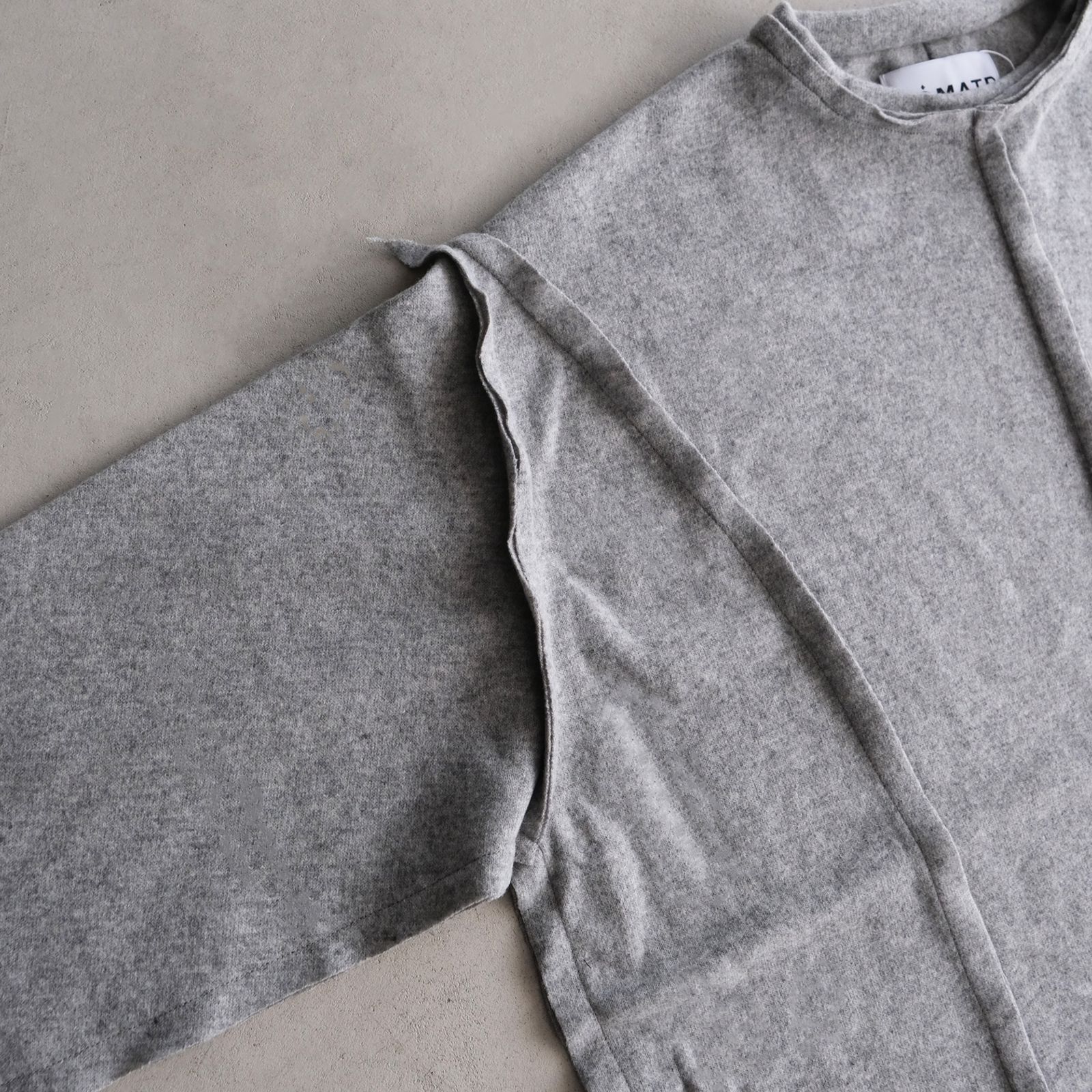 Assemblage Wool Tee -ニット-（Light Gray / ライトグレー）