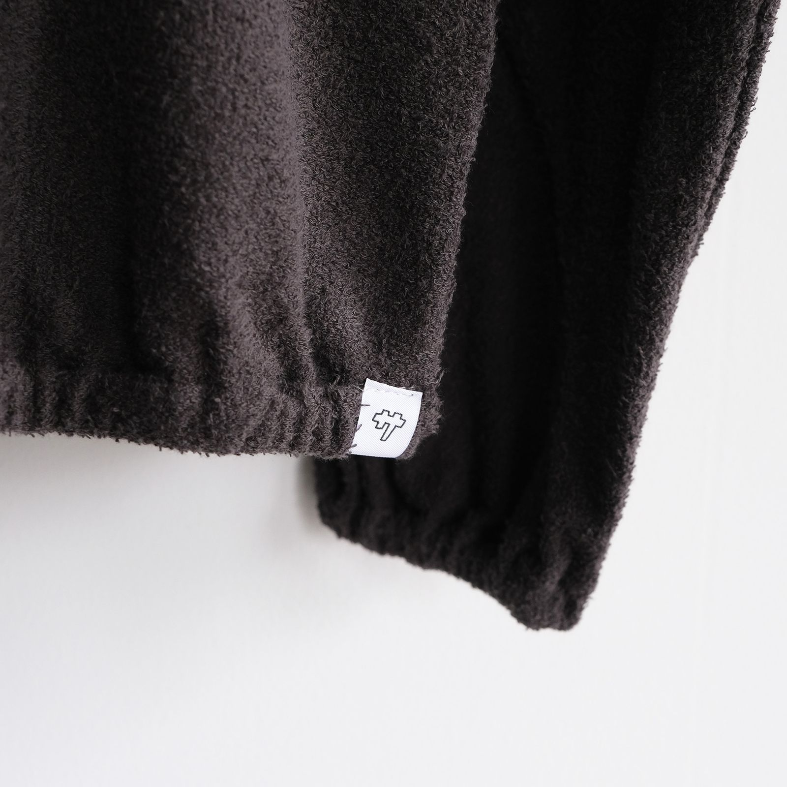 SAUNAS"サ"Towel Cloth Zip Jacket -パジャマ-（Charcoal Gray / チャコールグレー）