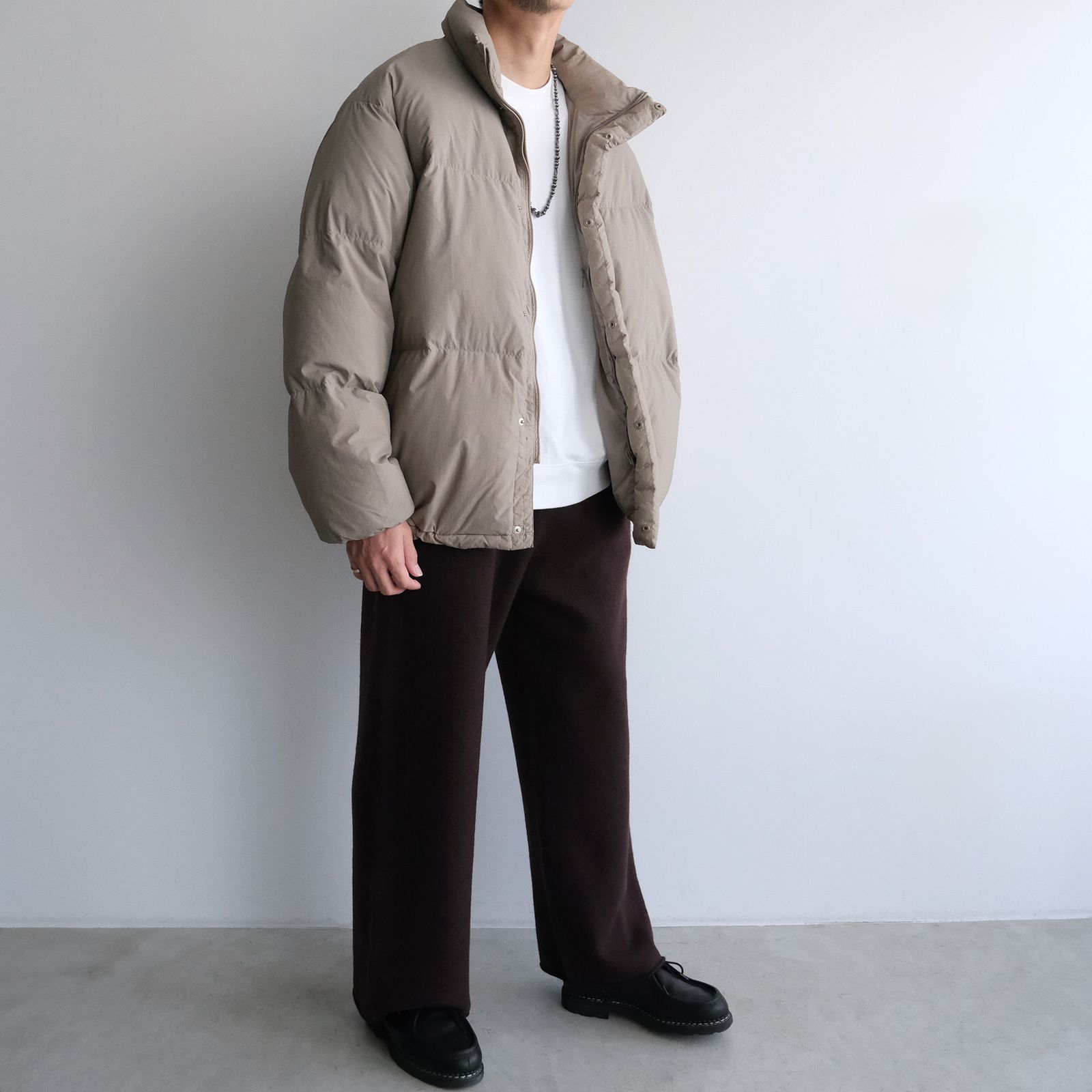 Garment Dyed Down Jacket -ダウンジャケット-（Grege / グレージュ）GM253-30574