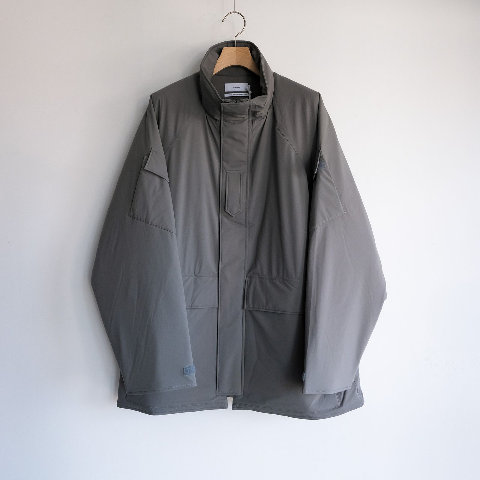 PERTEX SHIELD Insulated Military Parka -ジャケット-（Stone Gray / ストーングレー）GM263-30271