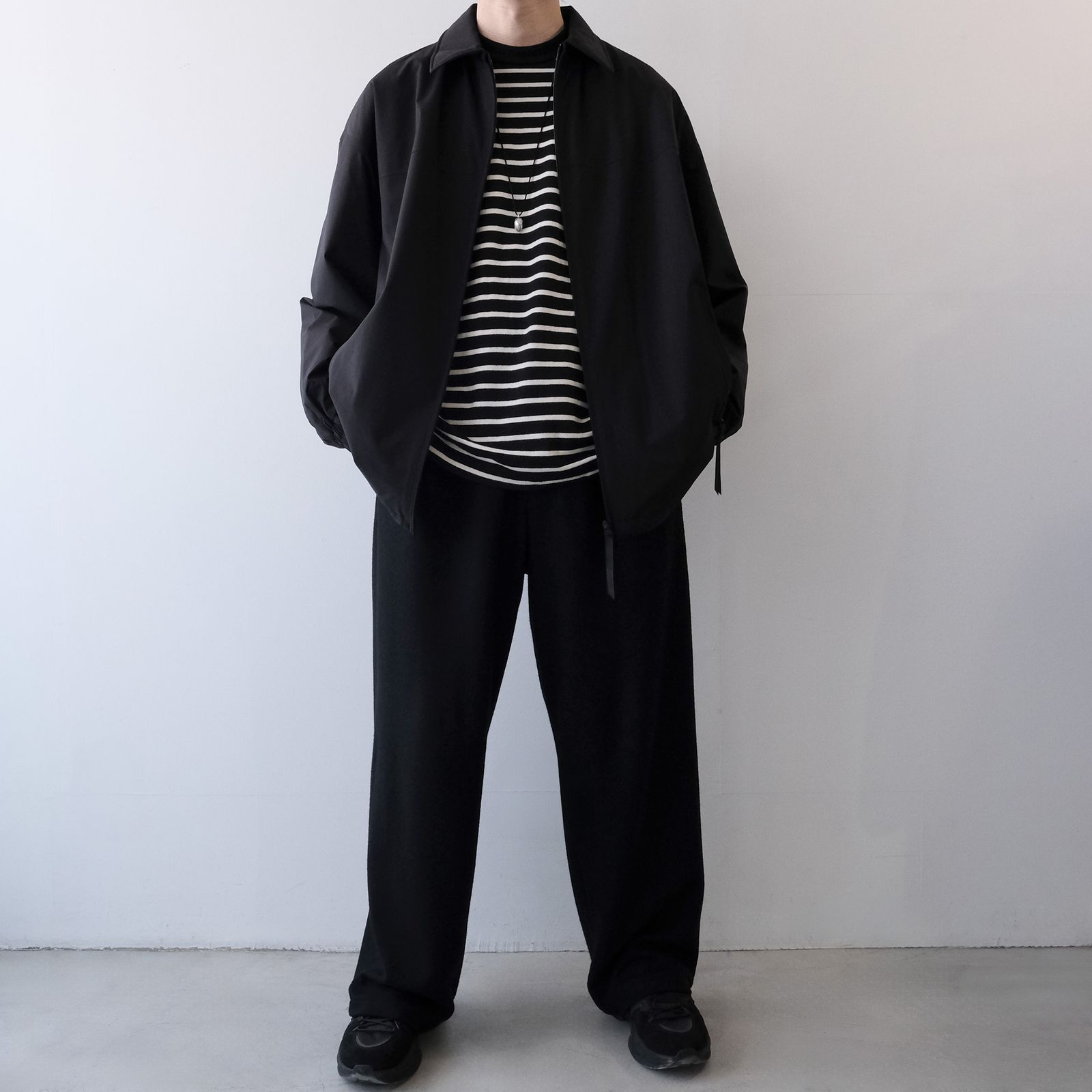 PERTEX SHIELD Light Thermo Zip-Up Jacket -ブルゾン-（Black / ブラック）GM263-30270