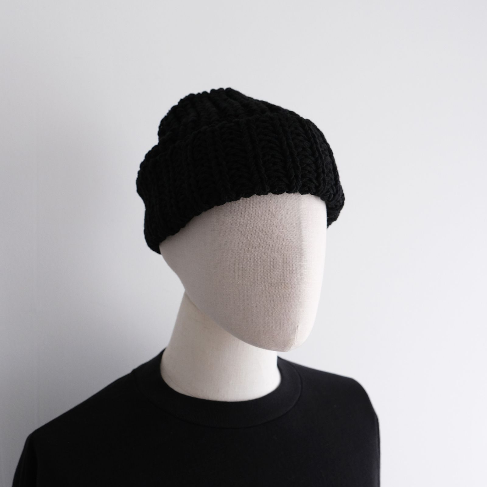 Big Knit -ニットキャップ-（Black /ブラック）