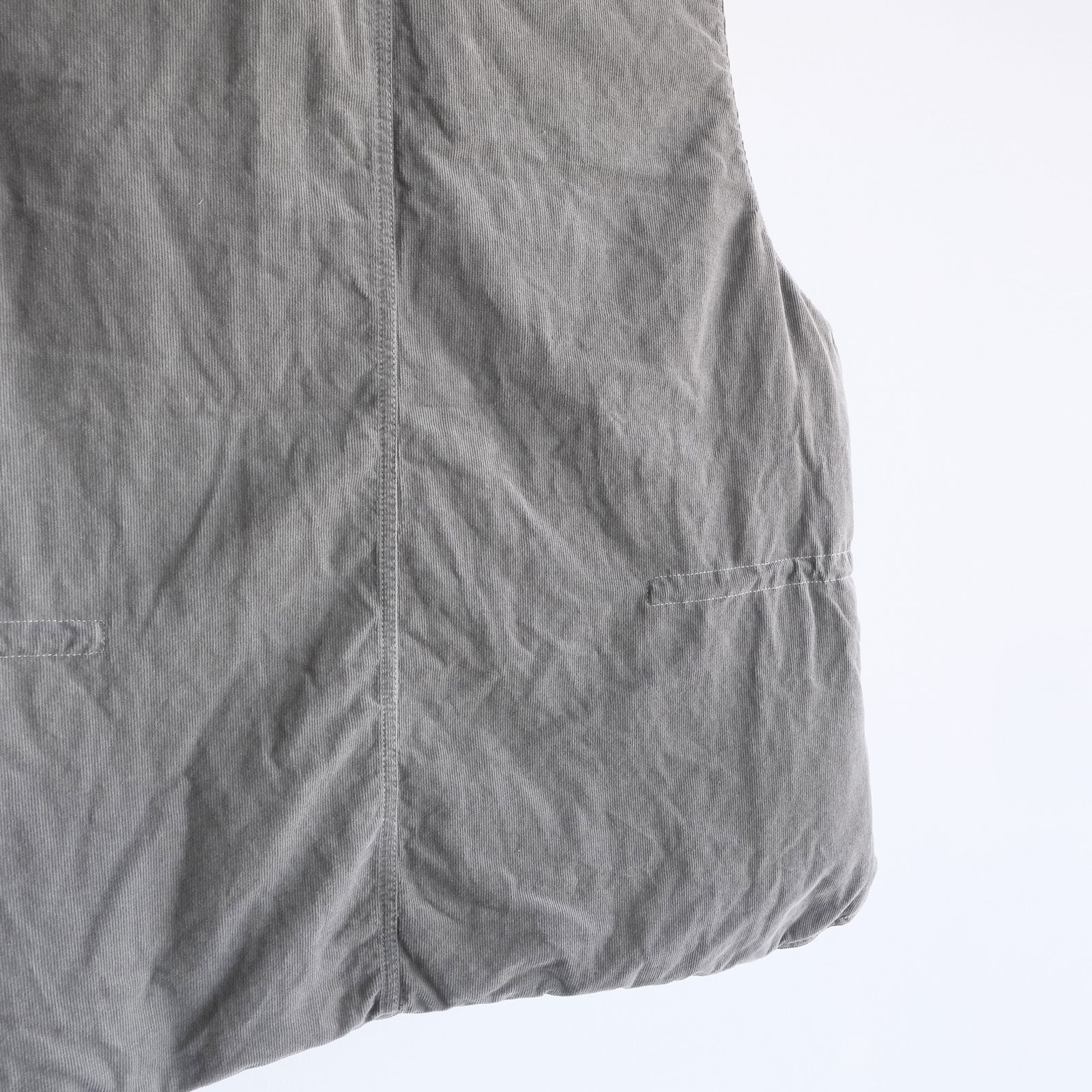 Garment Dyed Down Vest -ダウンベスト-（Gray / グレー）