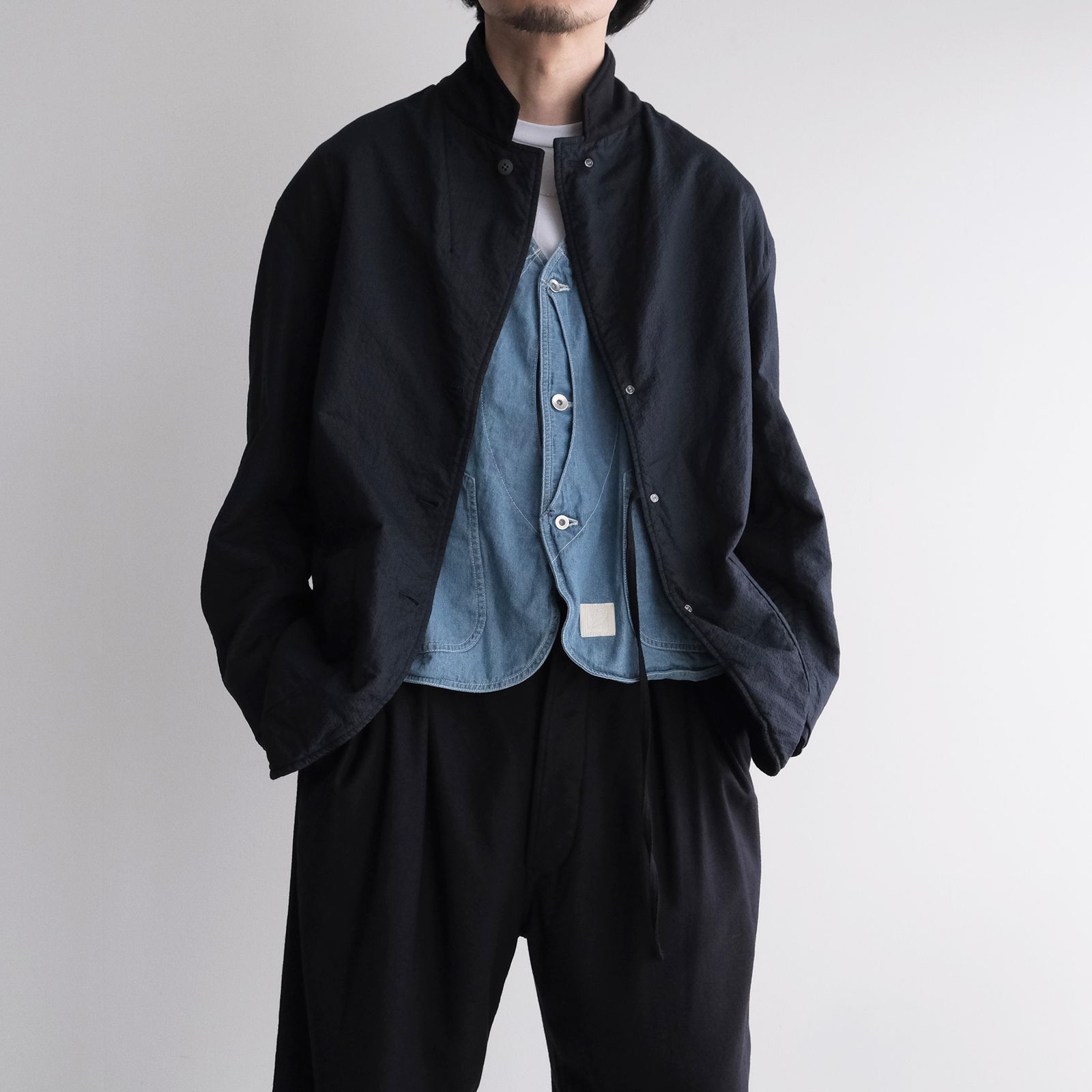 Reversible Hunter Jacket -テーラードジャケット-（Navy / ネイビー）