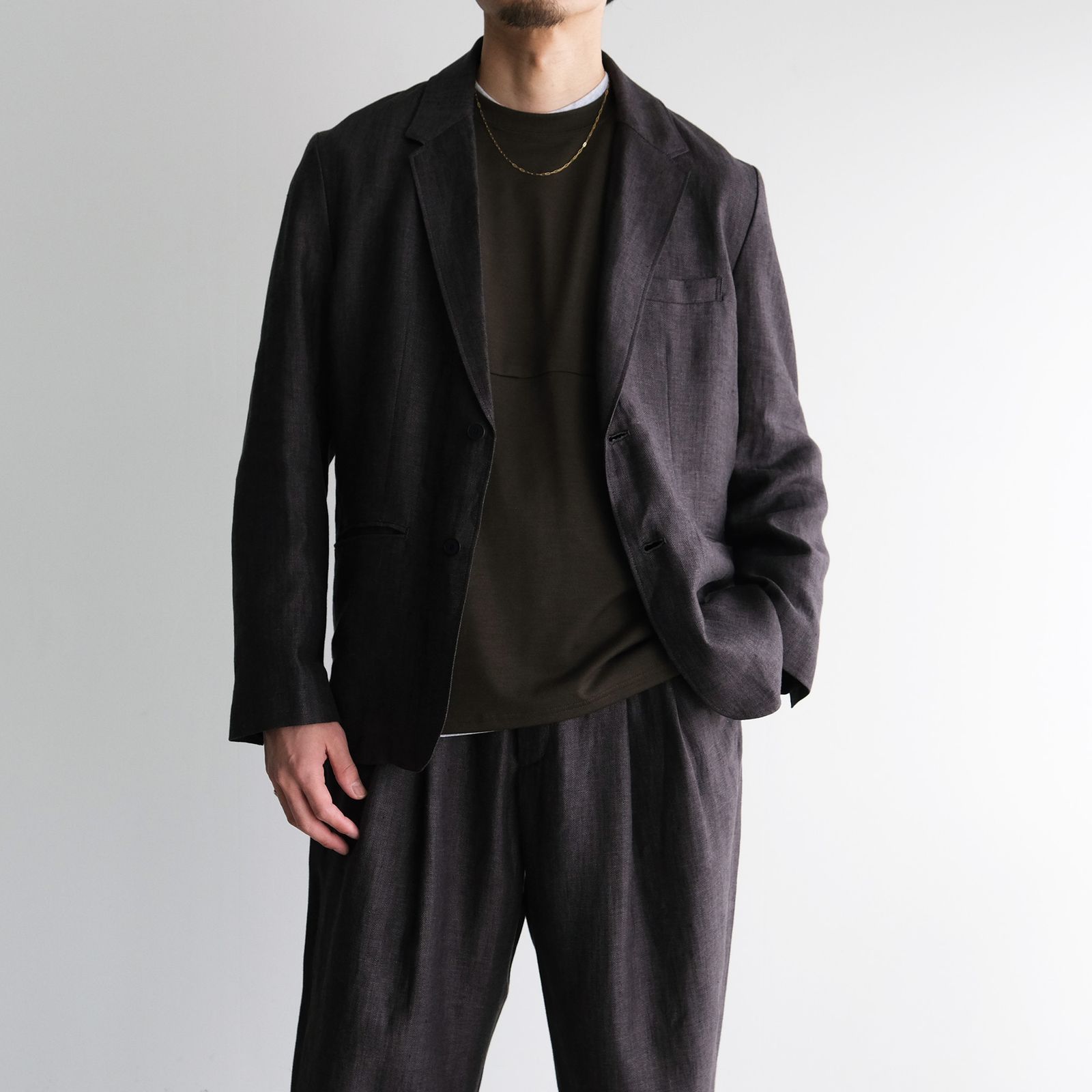 Earl Jacket -ジャケット-（Charcoal / チャコール）