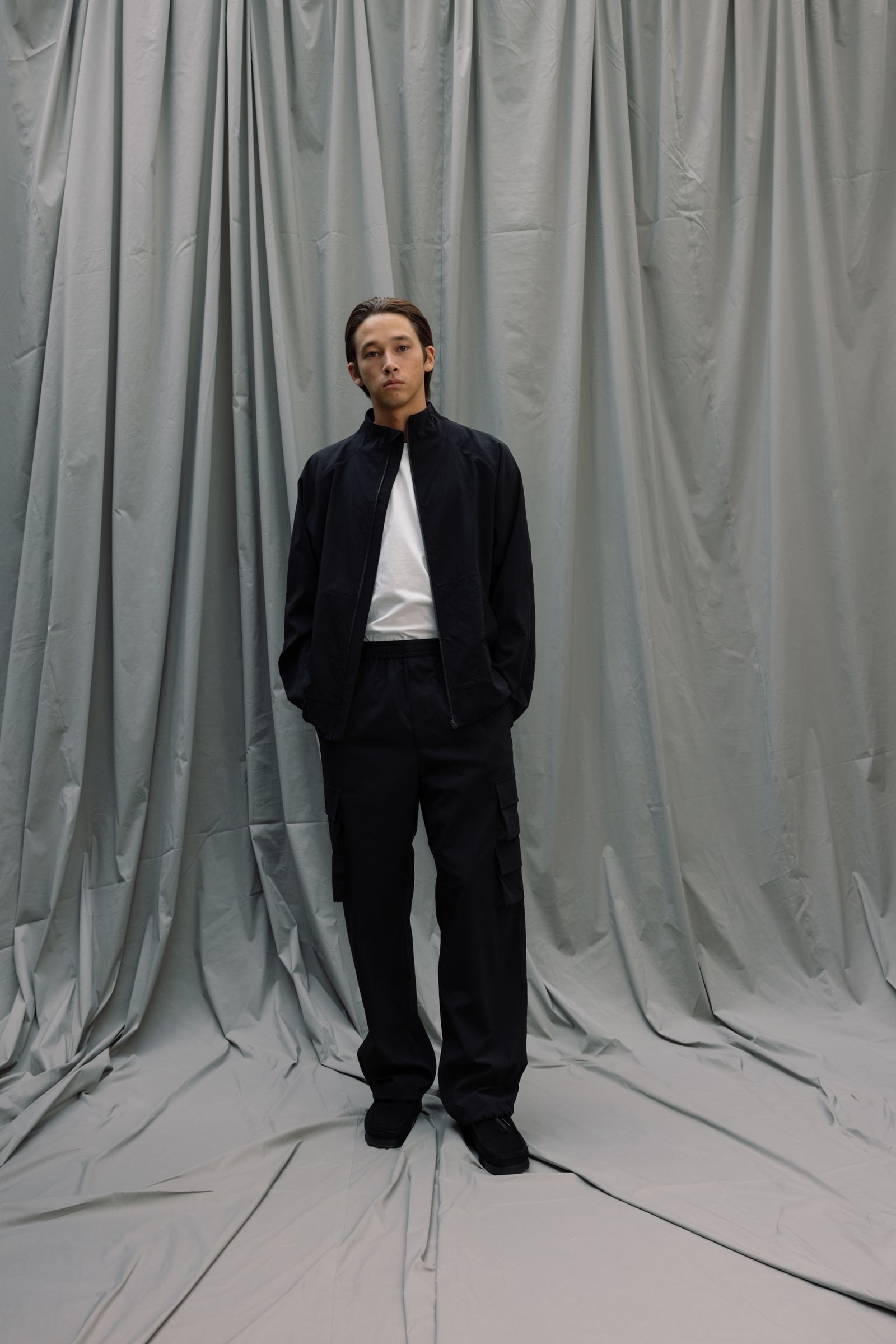 Side Double Pocket Pants -パンツ-（Navy / ネイビー）