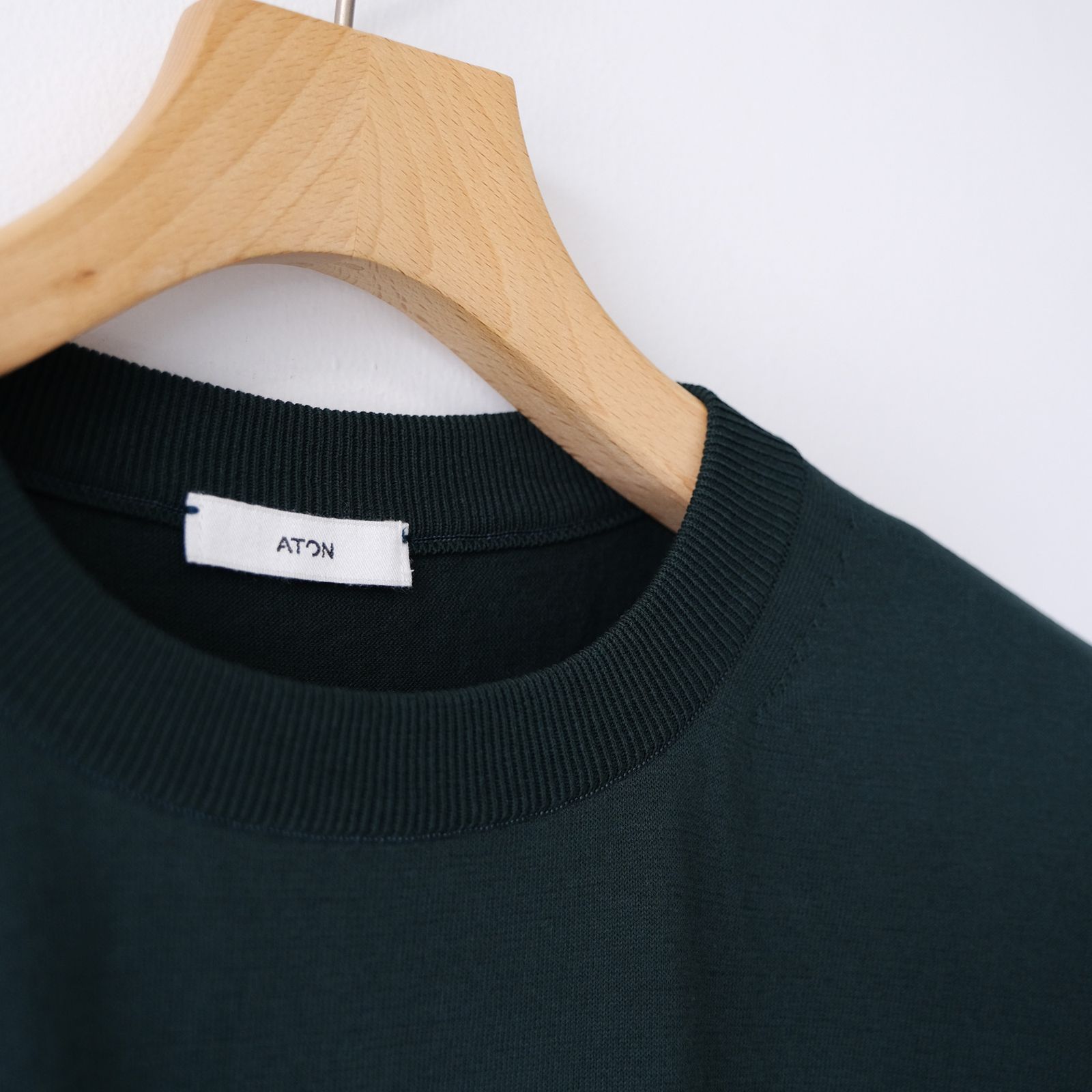 Fresca Knit Crew Neck Sweater -Tシャツ-（Green / グリーン）