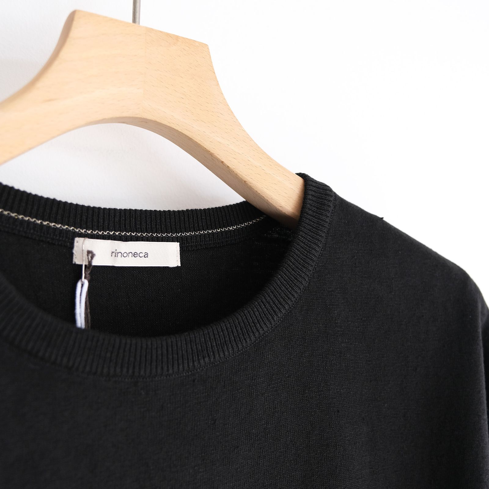 2/26Safirin 18Gauge Knit Pullover -Tシャツ-（Black / ブラック）