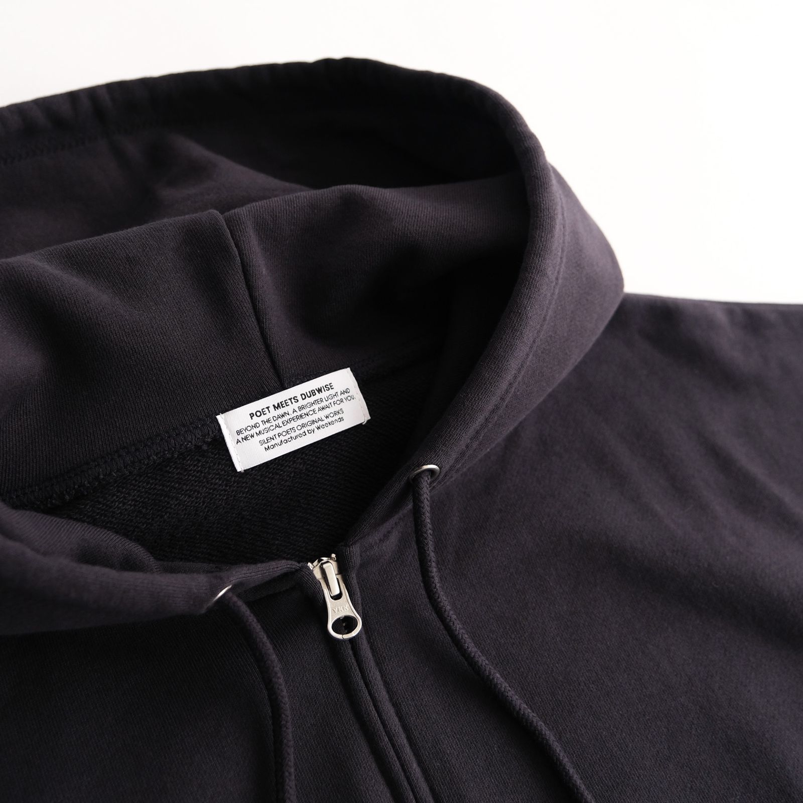 PMD Logo Oversized Zip Hoodie -パーカー-（D.Navy / ダークネイビー）