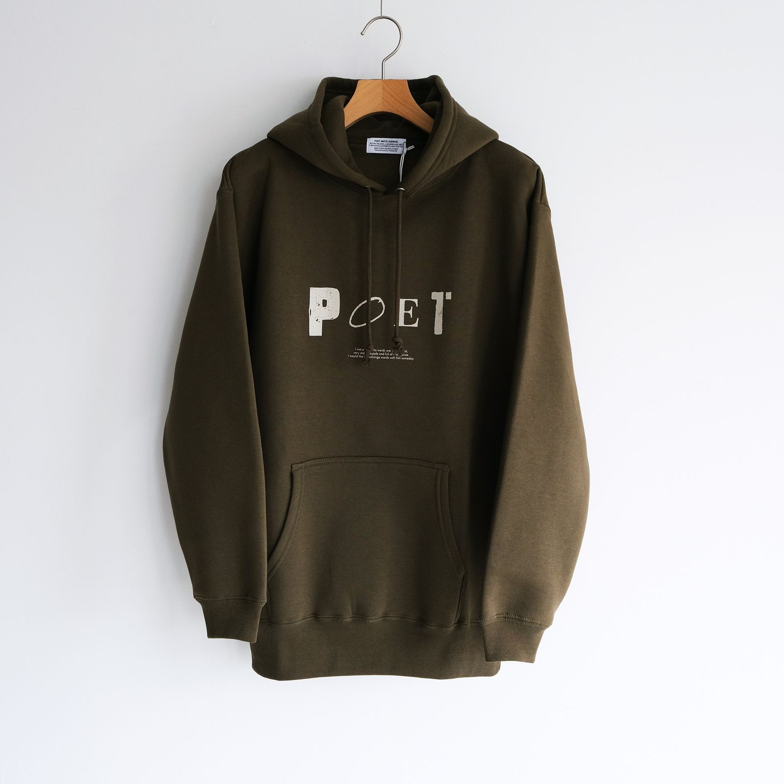 Poet Hoodie -パーカー-（Olive / オリーブ）